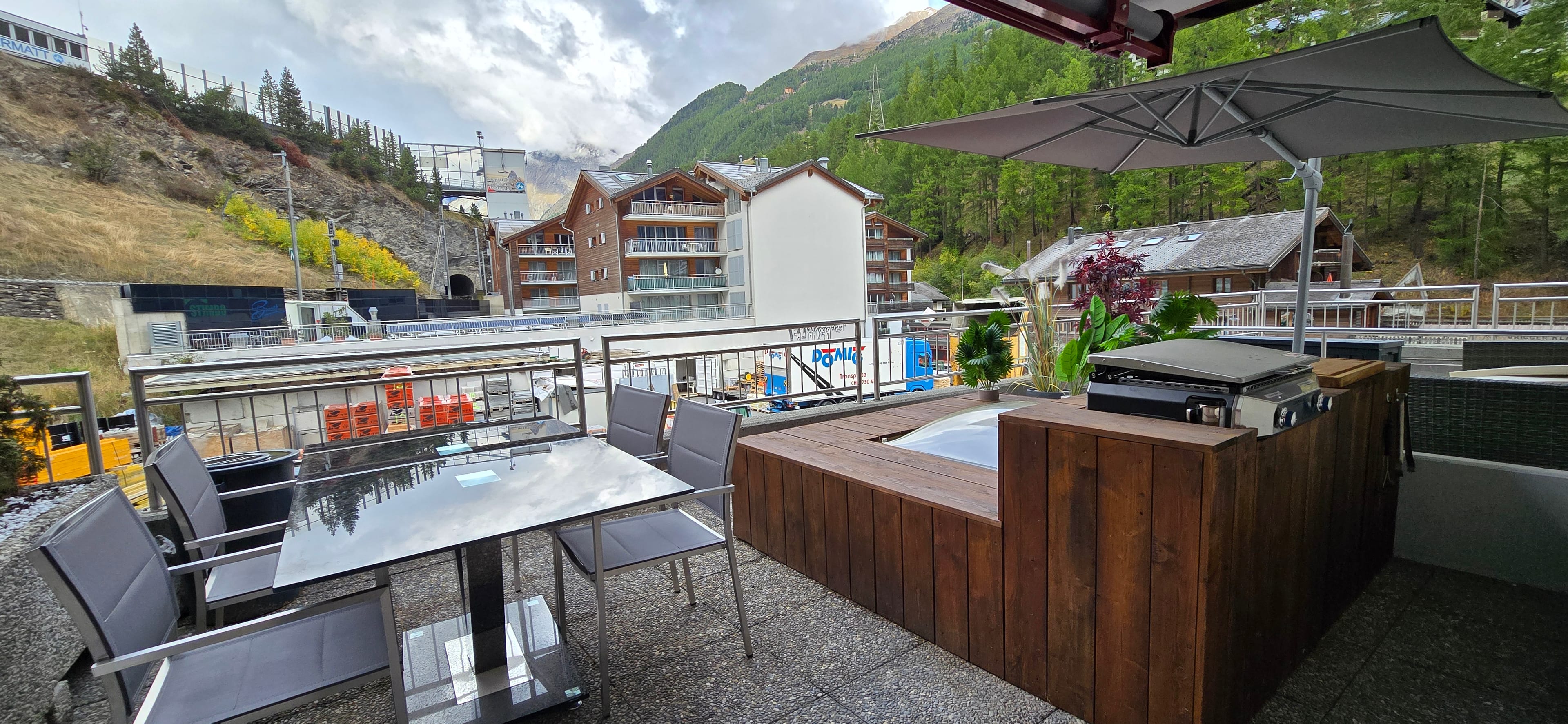 Zermatt: Sanierte 2-Zimmer-Gartenwohnung mit Bergsicht kaufen - 34