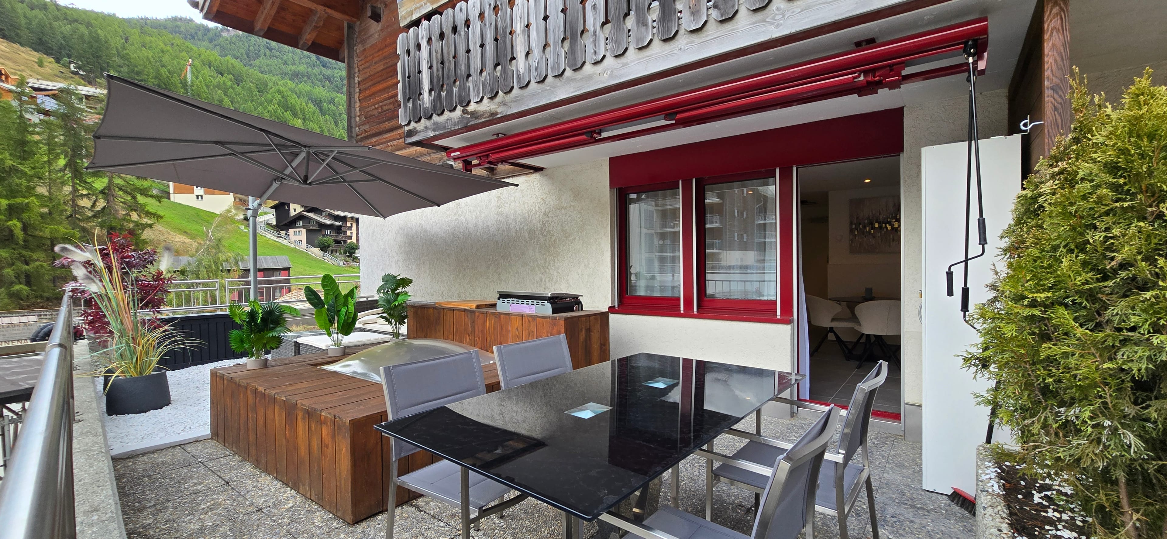 Zermatt: Sanierte 2-Zimmer-Gartenwohnung mit Bergsicht kaufen - 36