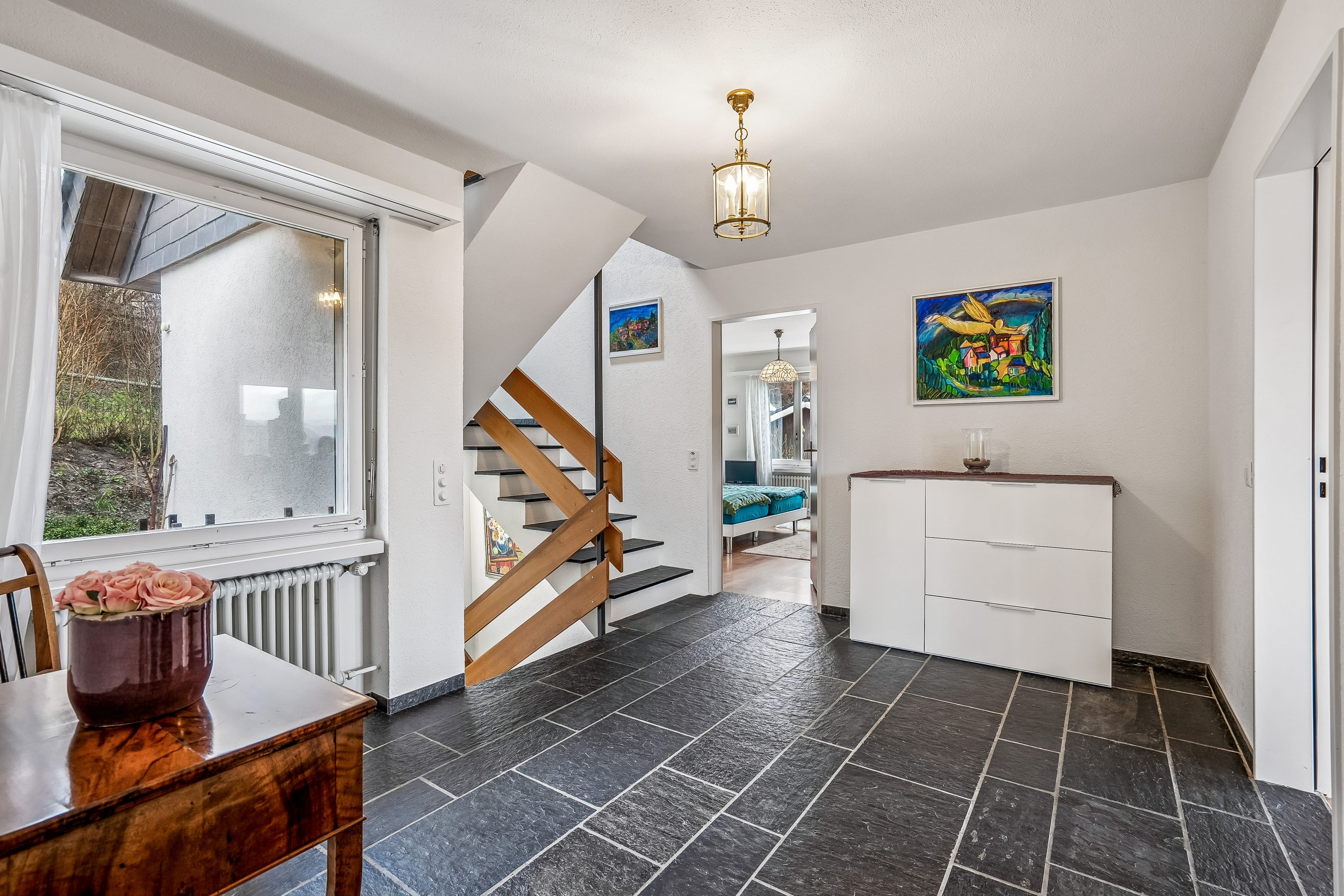 8-Zimmer-Haus mit Wintergarten und Panoramablick auf Gränichen & die Berge - 29