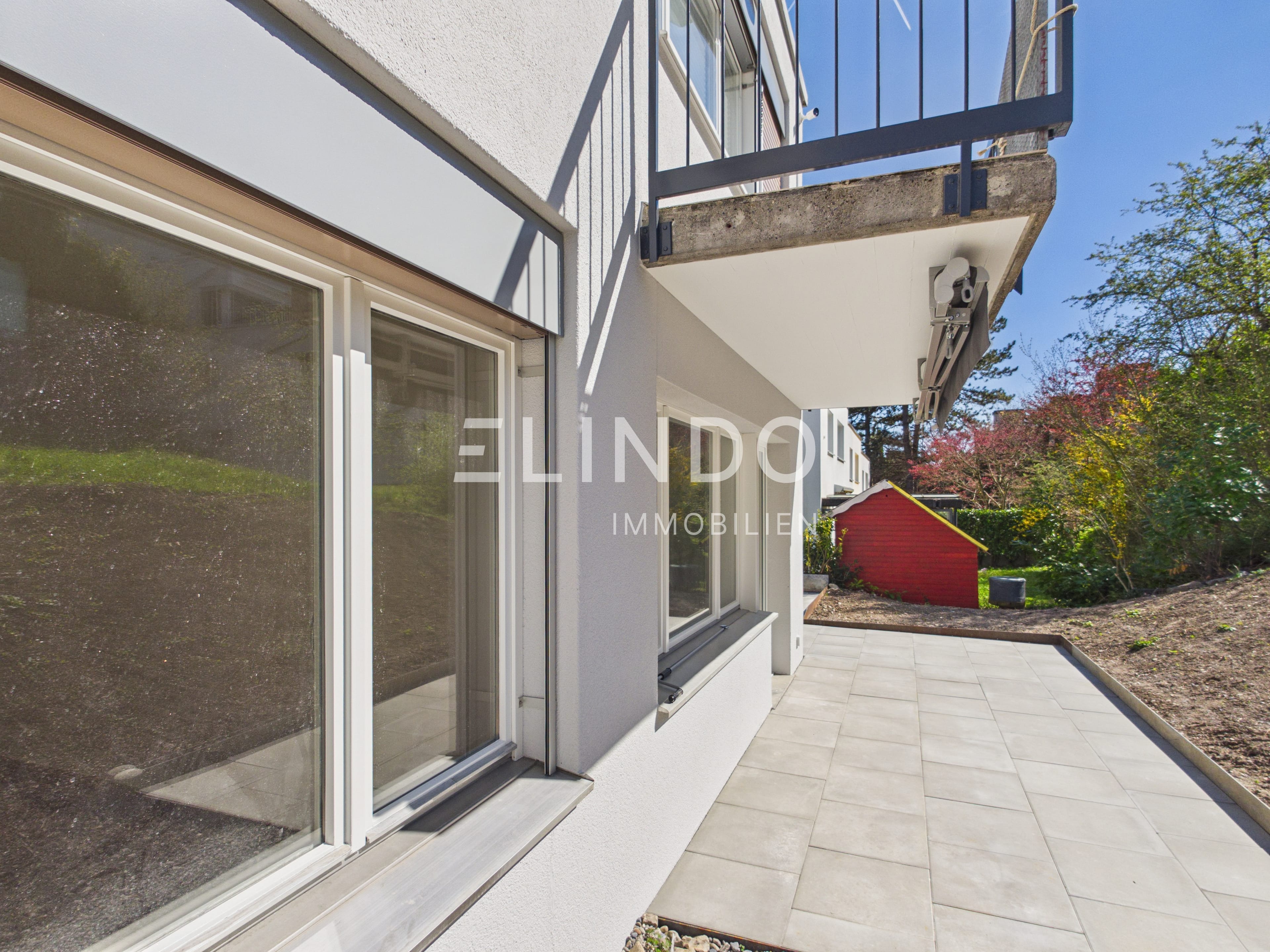 Gartenwohnung mit traumhafter Weitsicht über den Zürichsee und Alpen - 3