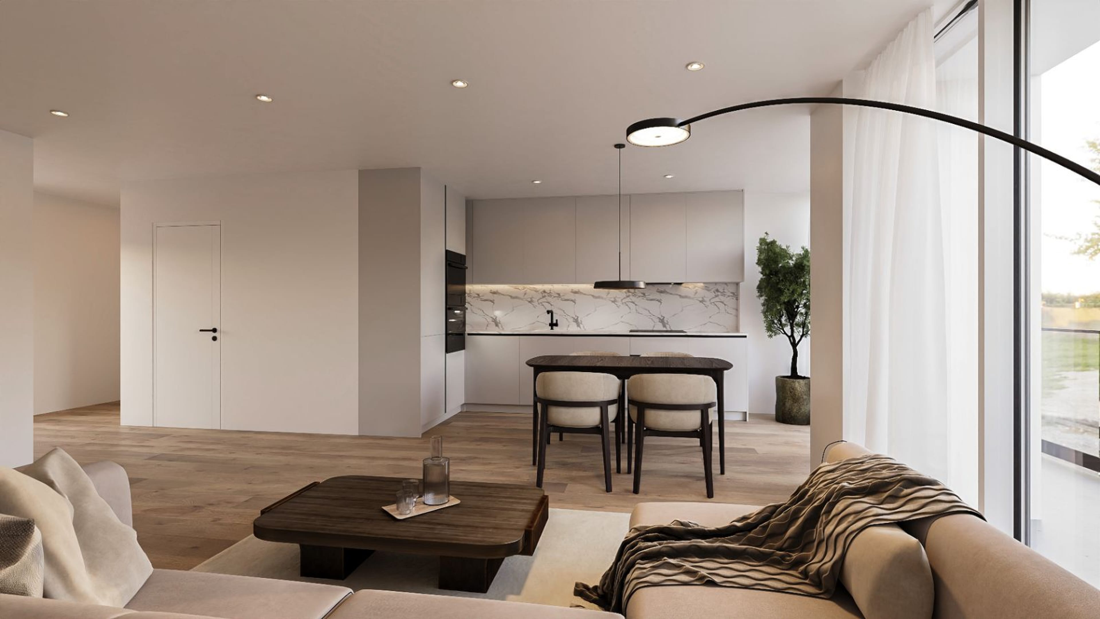 1.5-Zimmer, möbliert mit Balkon - urban mieten in Killwangen - 10