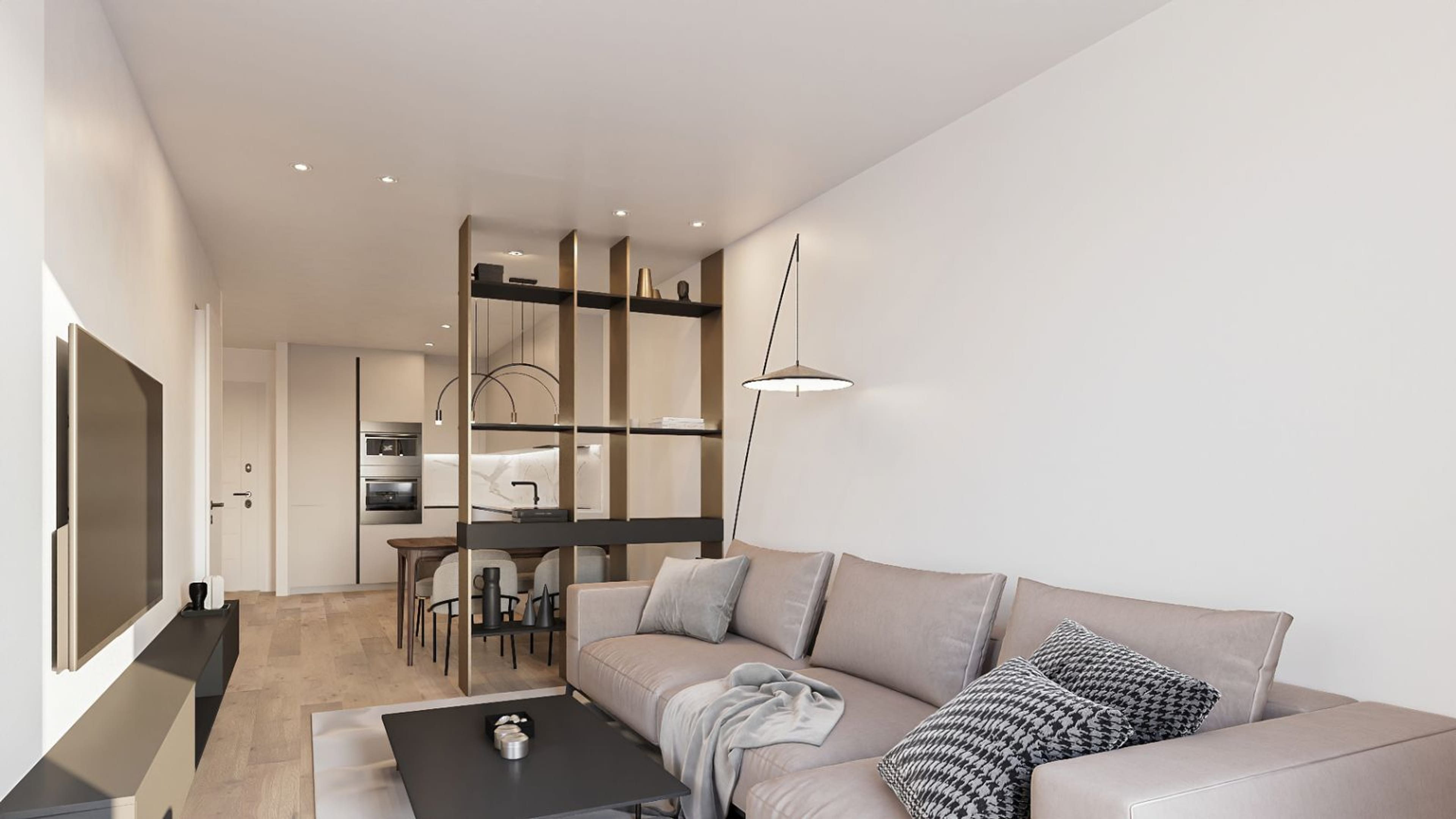 1.5-Zimmer, möbliert mit Balkon - urban mieten in Killwangen - 3