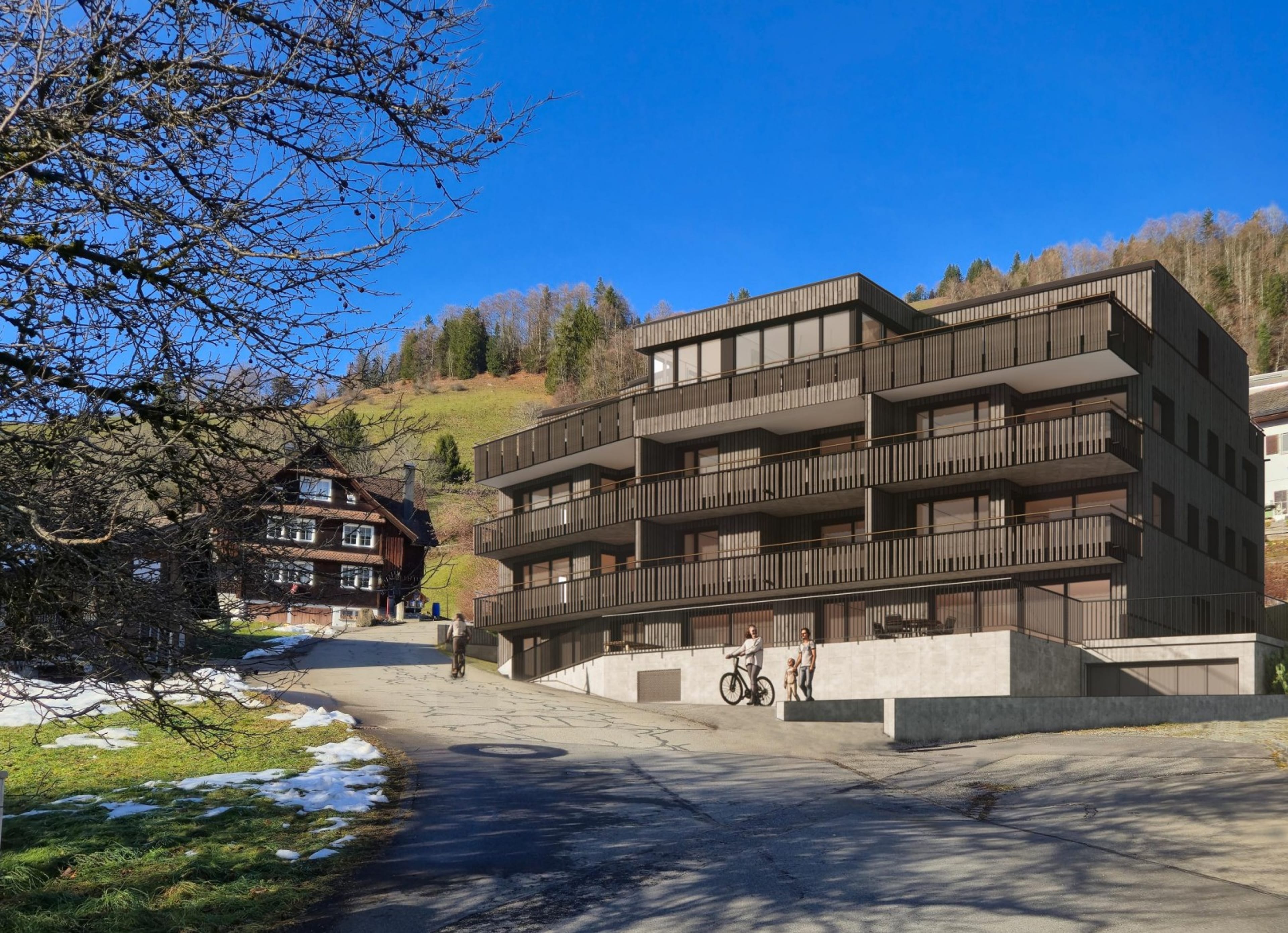 5.5-Zimmer EG-Wohnung mit grossem Garten in Euthal kaufen - 1