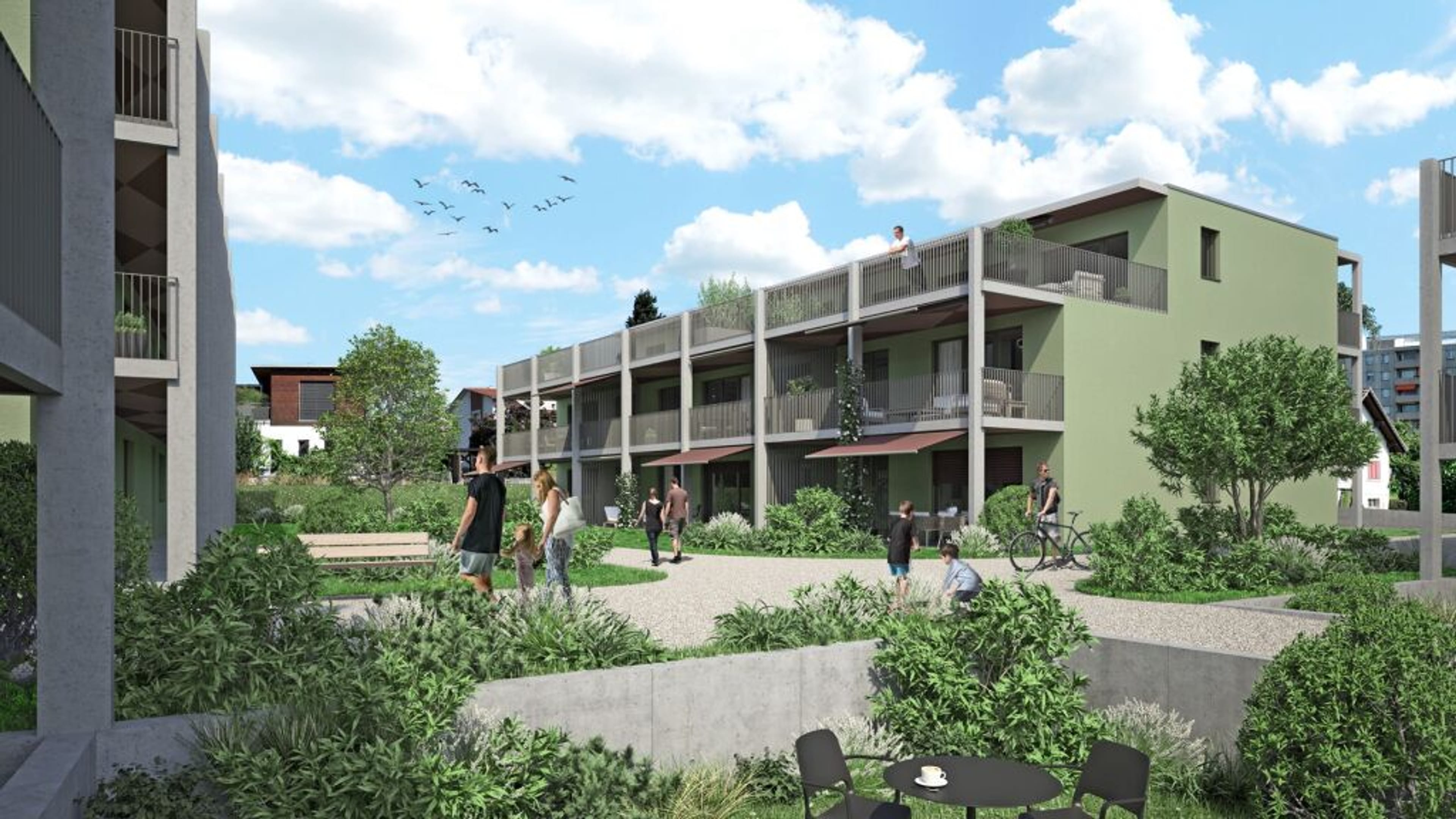 2.5-Zimmer-Wohnung in Biberist - ruhig & sonnig - Bild 1