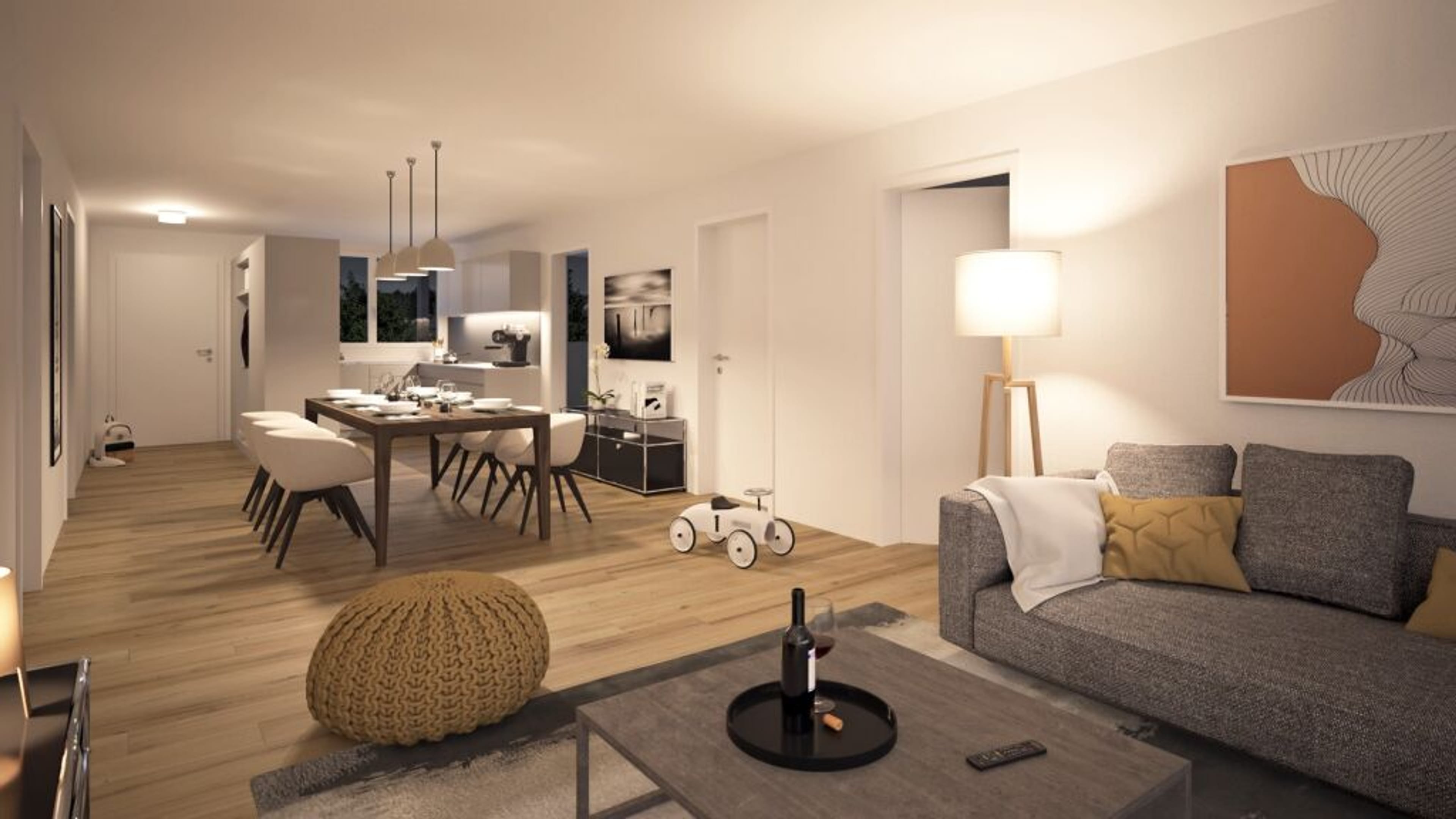 2.5-Zimmer-Wohnung in Biberist - ruhig & sonnig - Bild 3