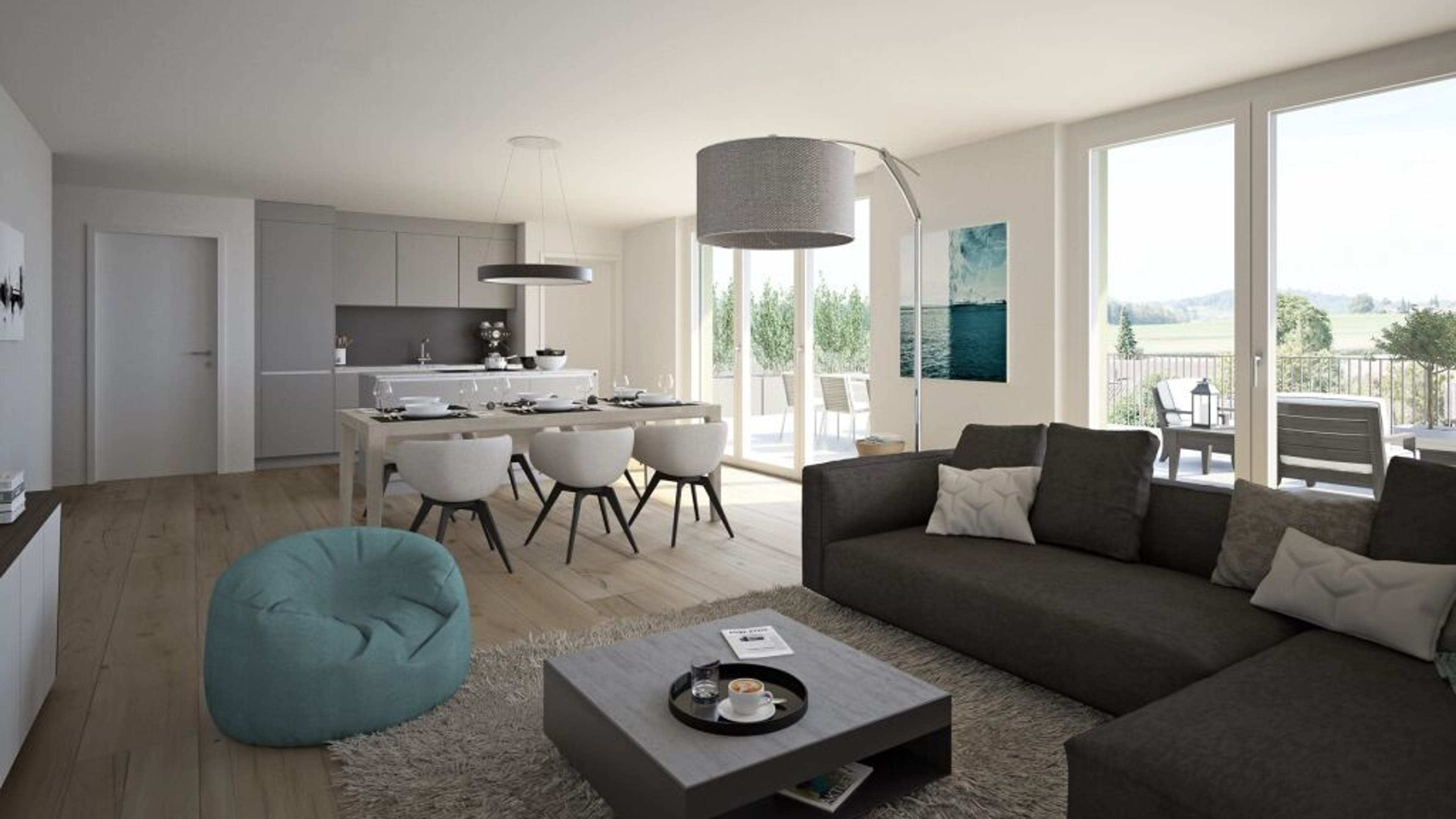 3.5-Zimmer-Wohnung in Biberist - ruhig & sonnig - 5