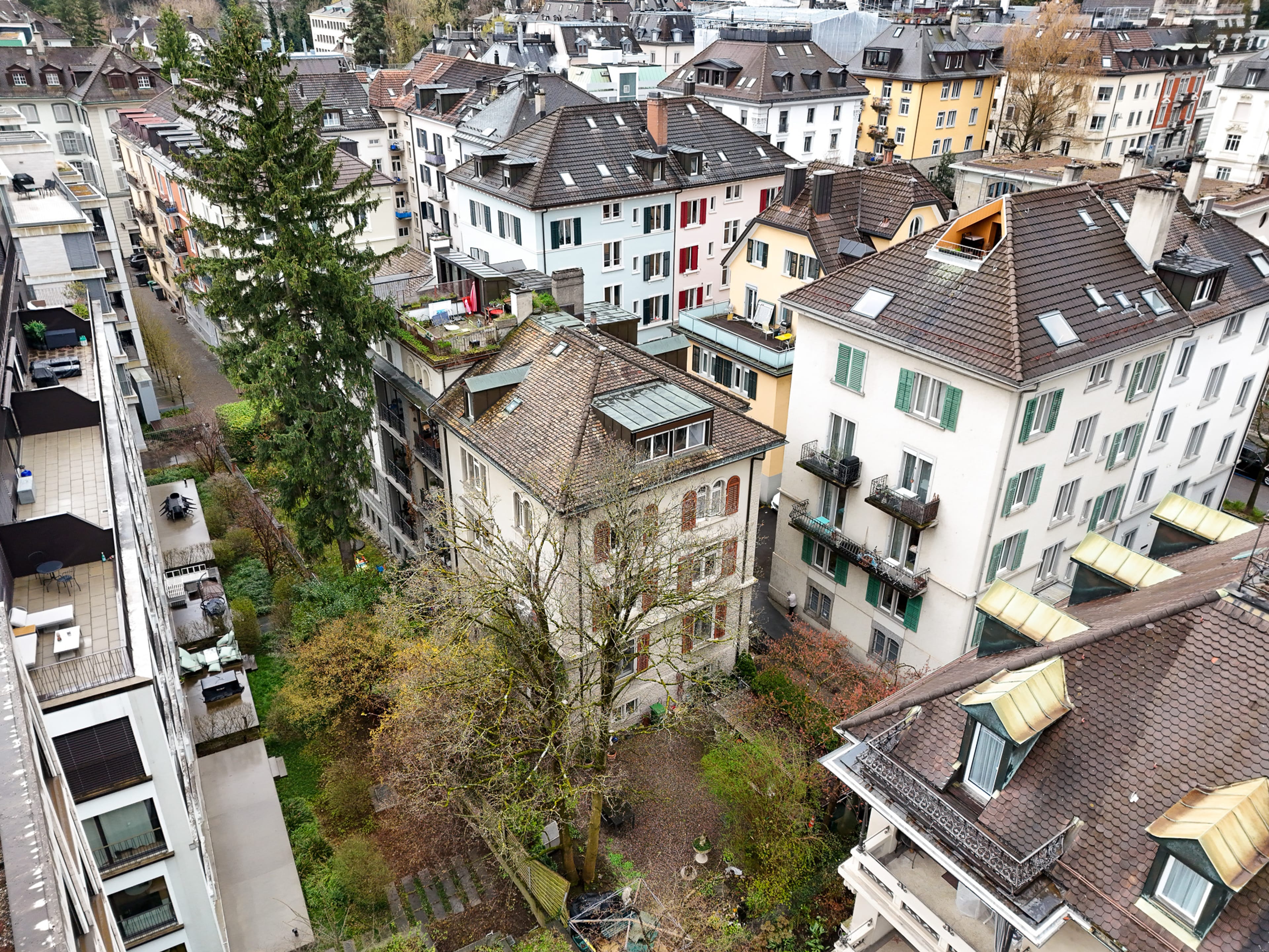Historische Stadtvilla mit 6 Einheiten und Dachterrasse in Zürich Enge - kaufen - 27