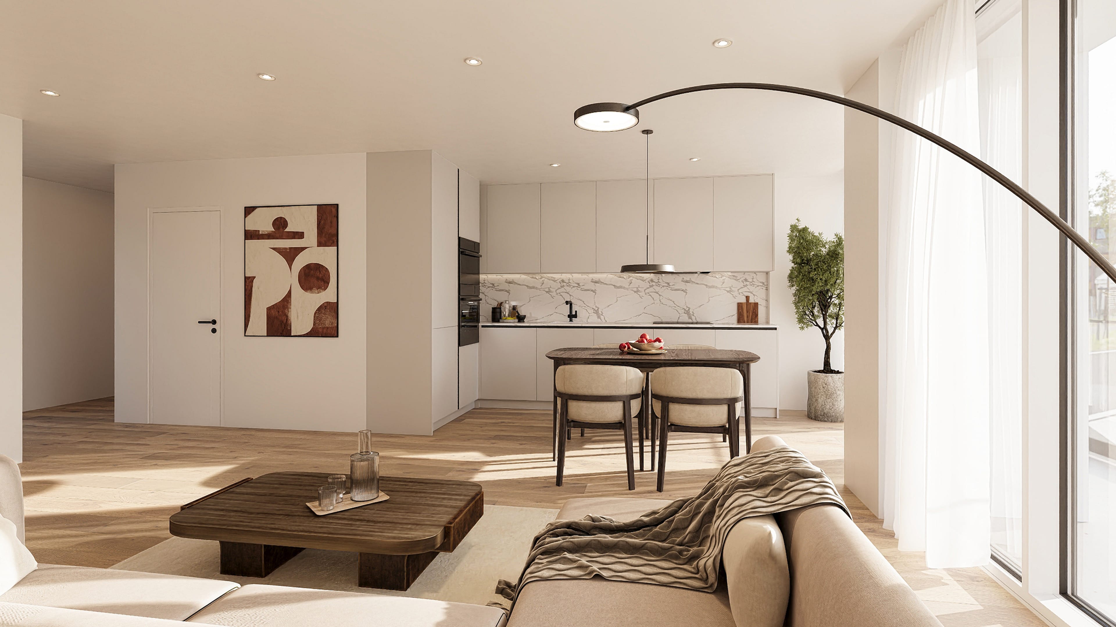 2.5-Zimmer-Gartenwohnung in Killwangen - urban & nah am Bahnhof - 1