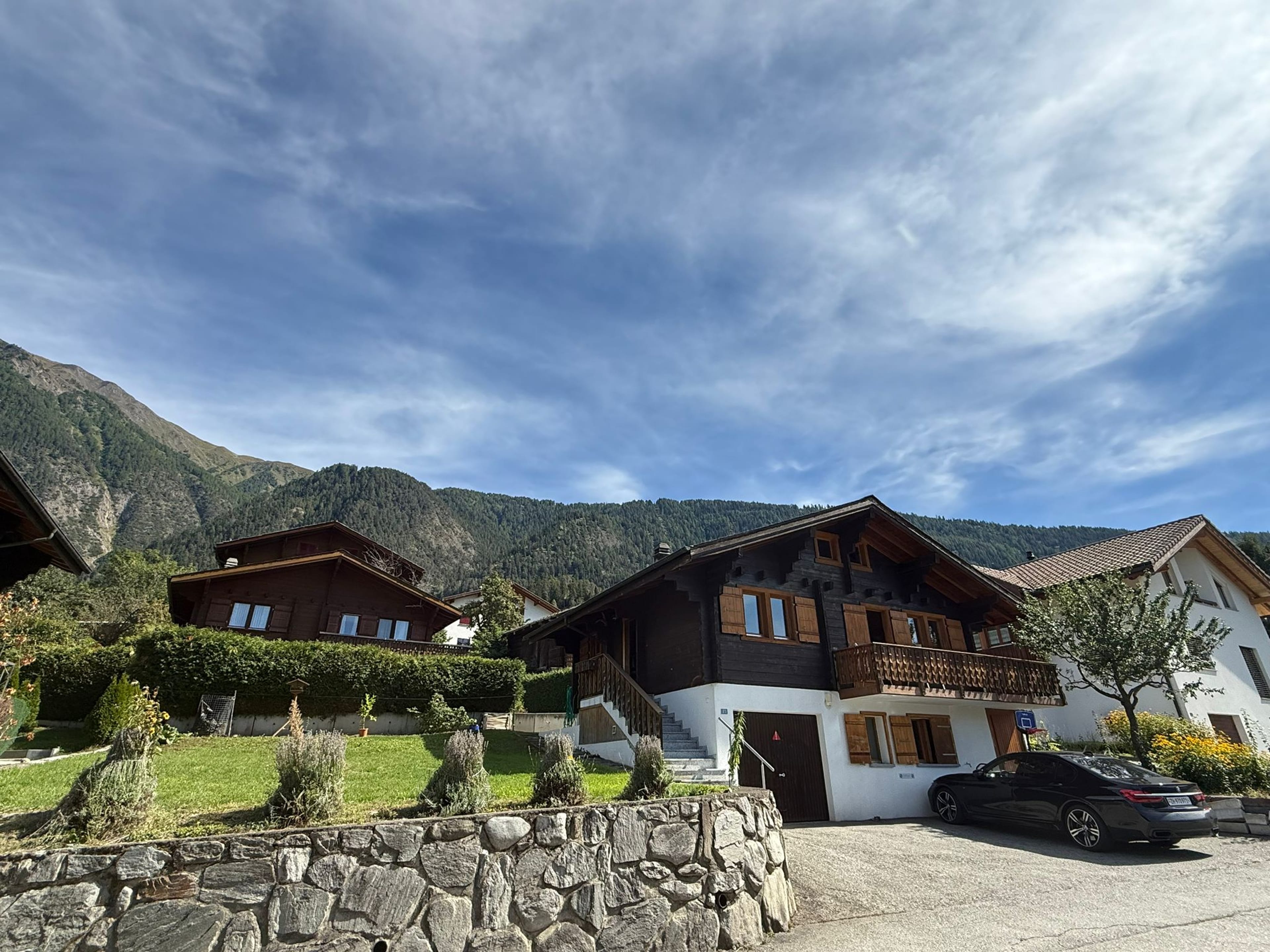 4.5-Zimmer-Chalet mit Weitblick und Garten in Ried-Brig