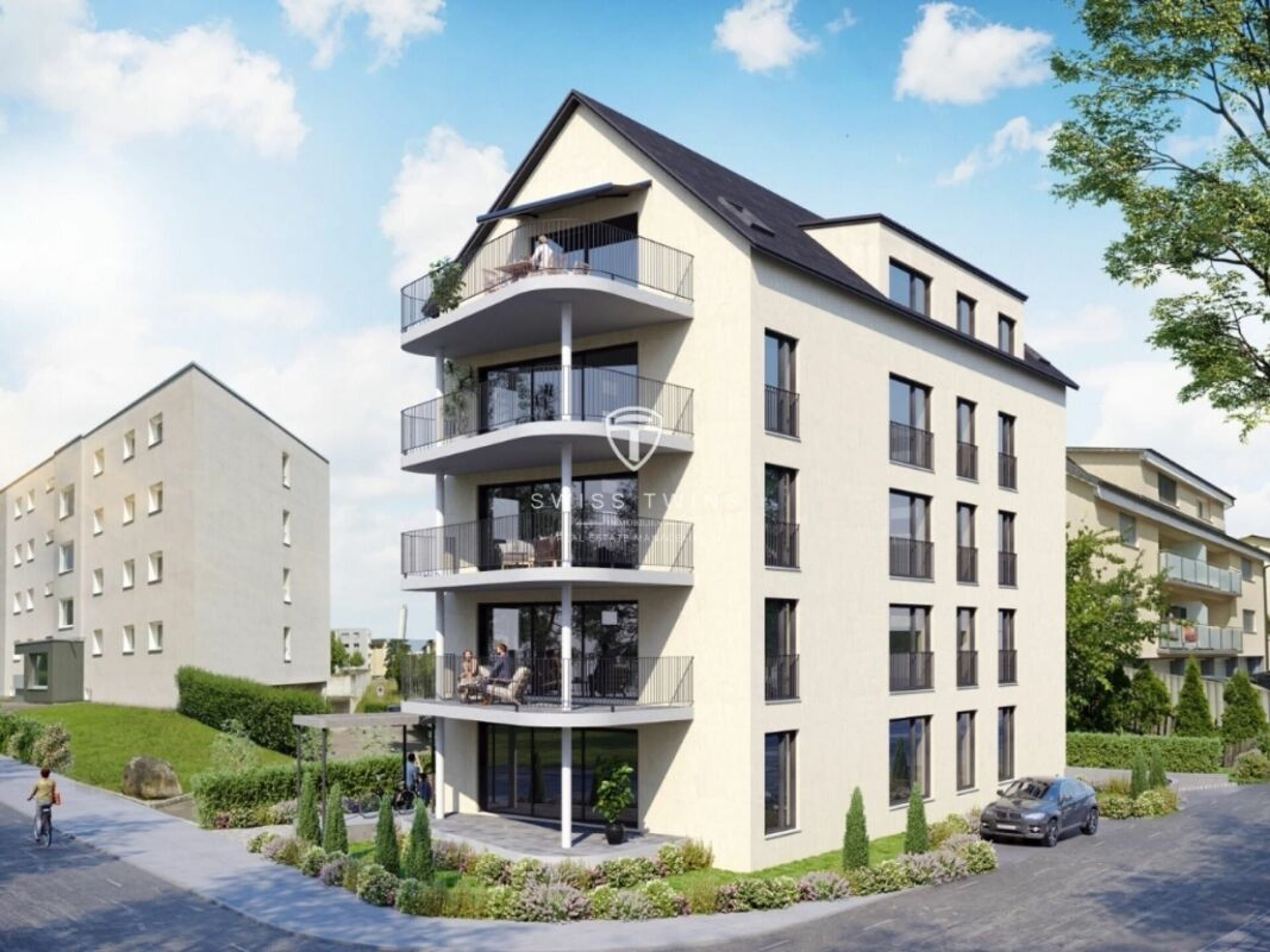 4.5-Zimmer-Neubau mit Westbalkon in Amriswil - 14