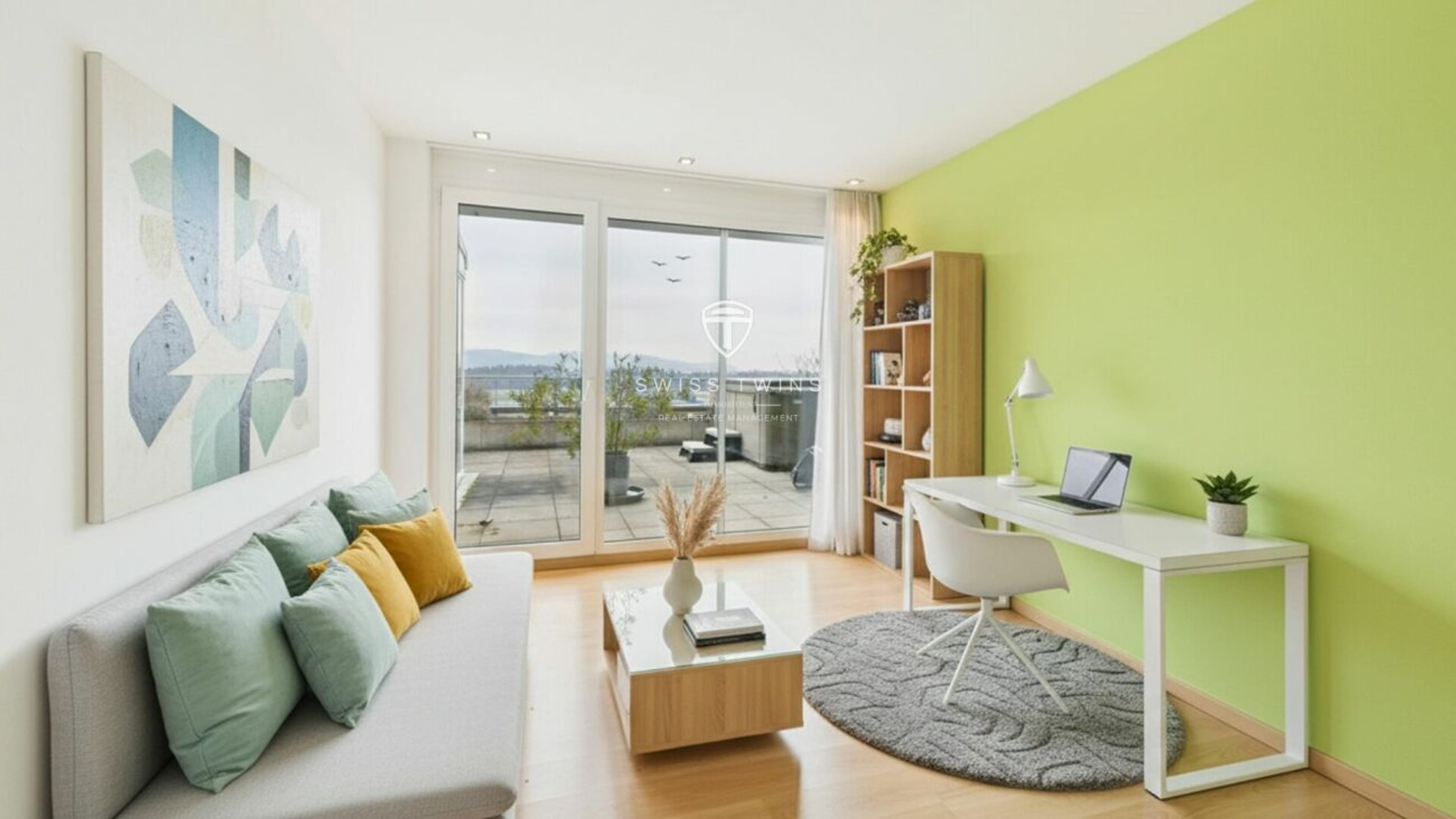 5.5-Zi.-Maisonette mit Panoramasicht in Niederrohrdorf kaufen - 5