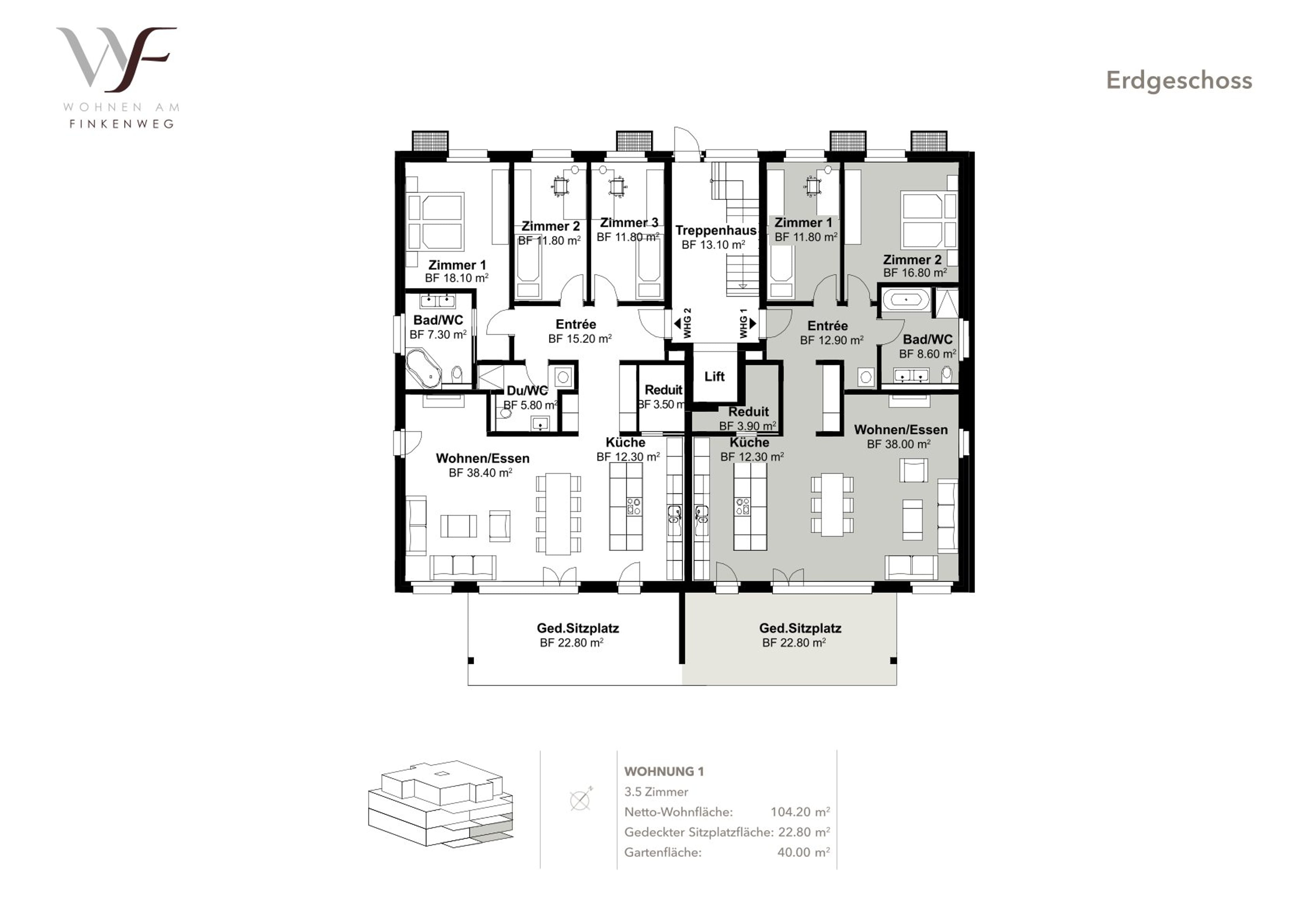 Schöne 3.5-Zimmer Gartenwohnung in Schönbühl - 8