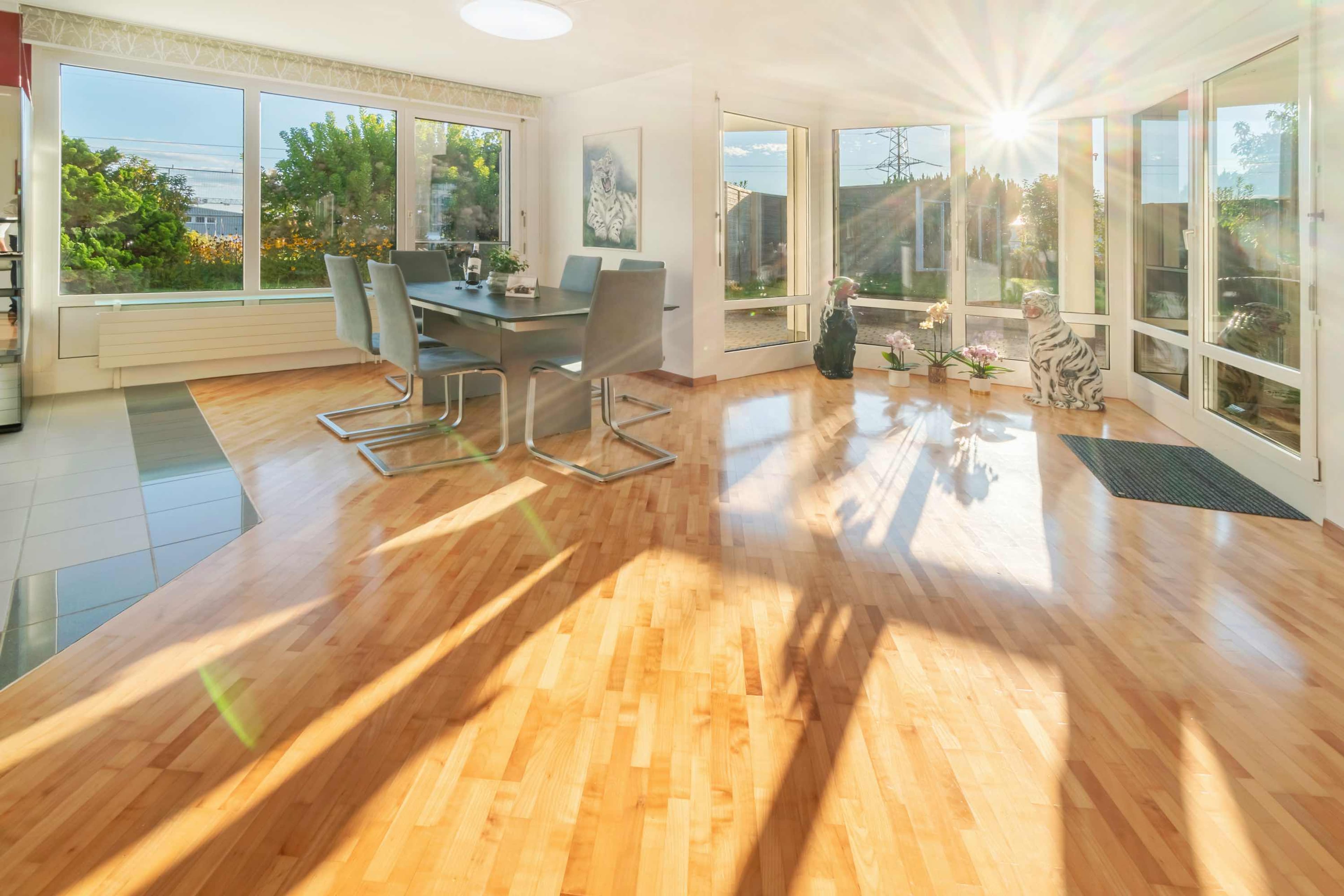5.5 Zimmer Attikawohnung mit 550 m² Gartenterrasse, ein Traum.... - 6