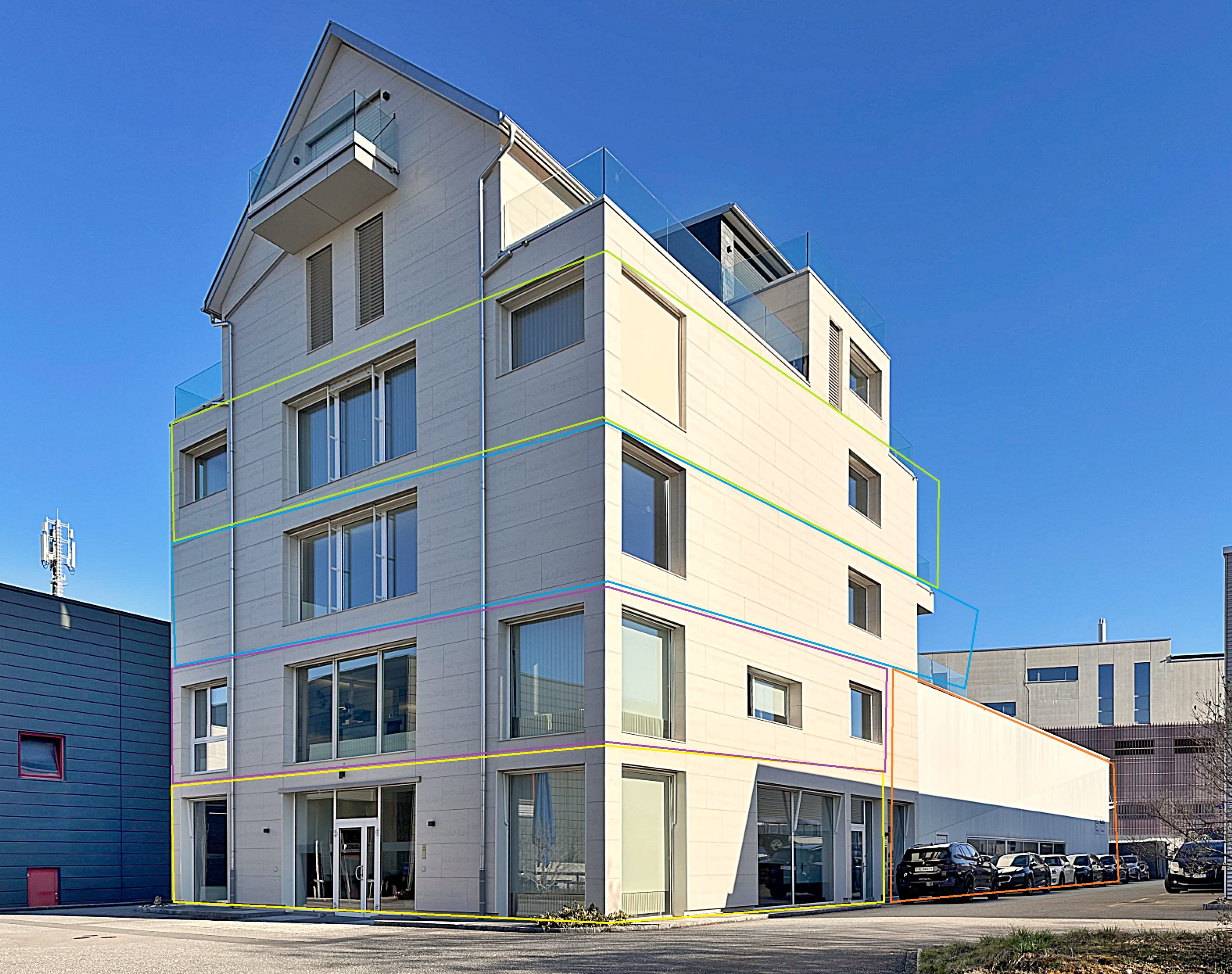 Repräsentative Gewerbeflächen 178-788 m² in Bubikon - 2