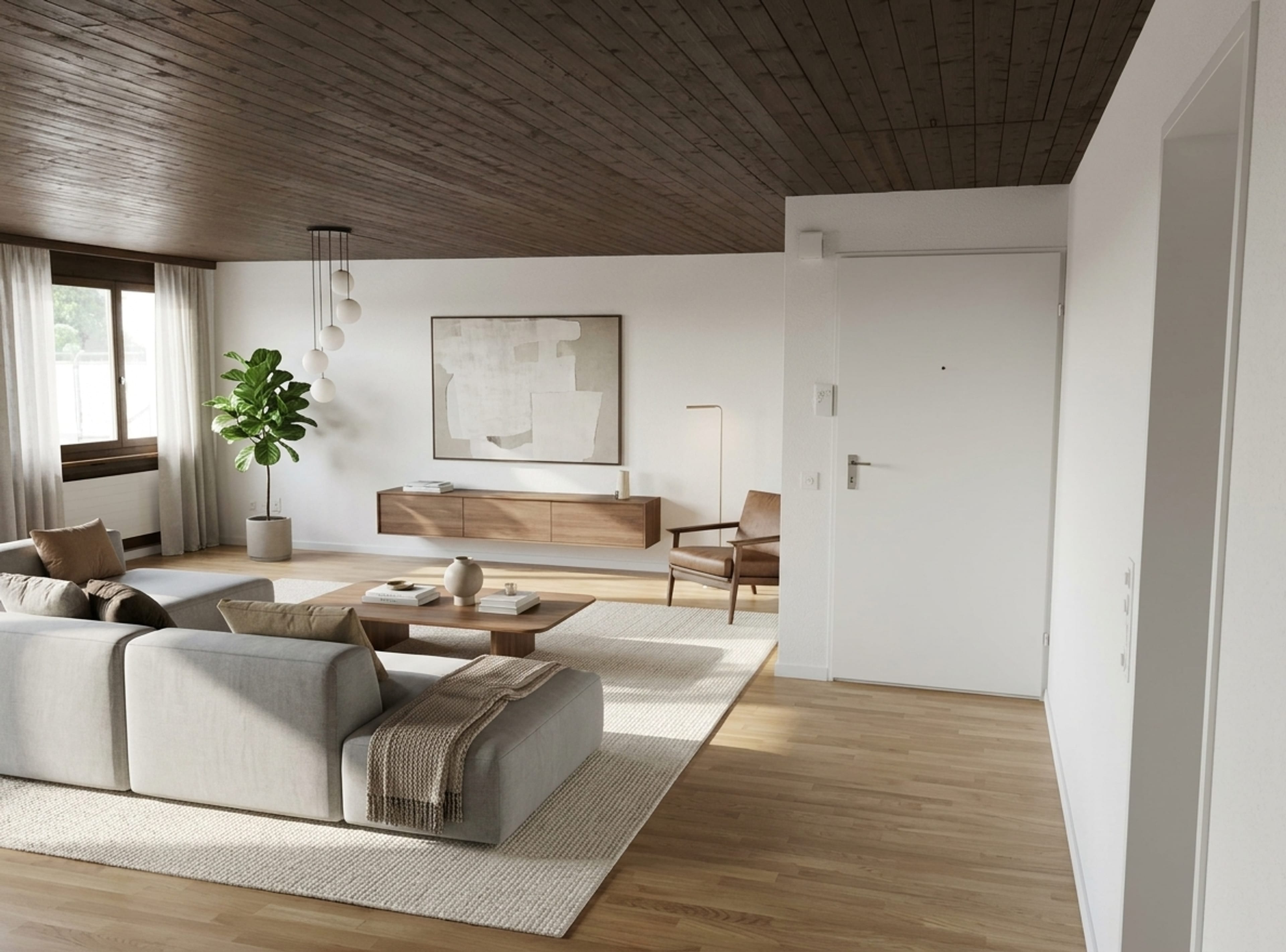 3.5-Zimmer-Dachwohnung mit freier Weitsicht in Tagelswangen  - Bild 3