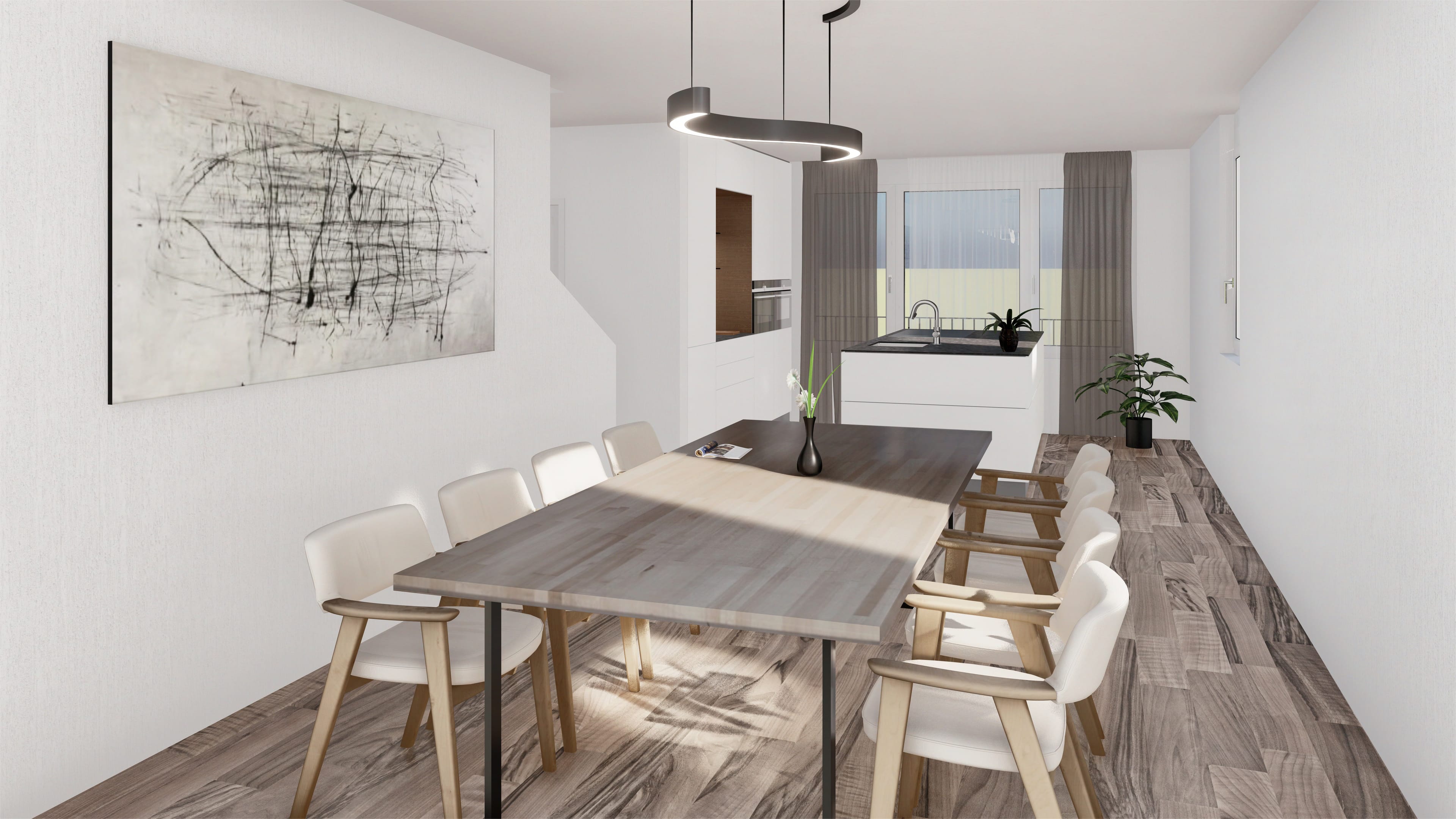 Reserviert / Neues 4.5-Zi. Einfamilienhaus mit Weitblick in Ruswil - Bild 2