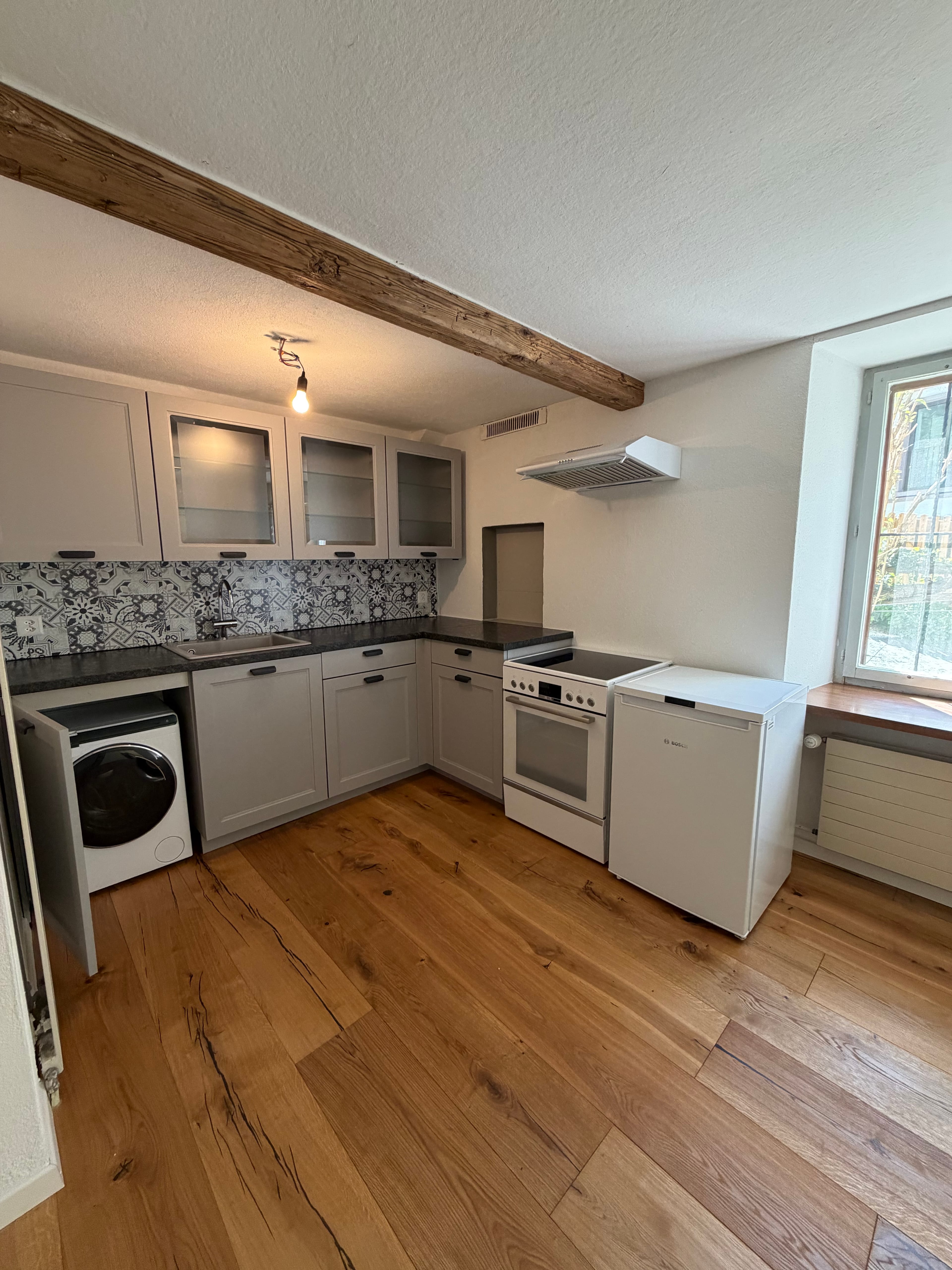 Frisch renoviertes 1-Zimmer-Studio mit Eichenparkett in Chur - 4