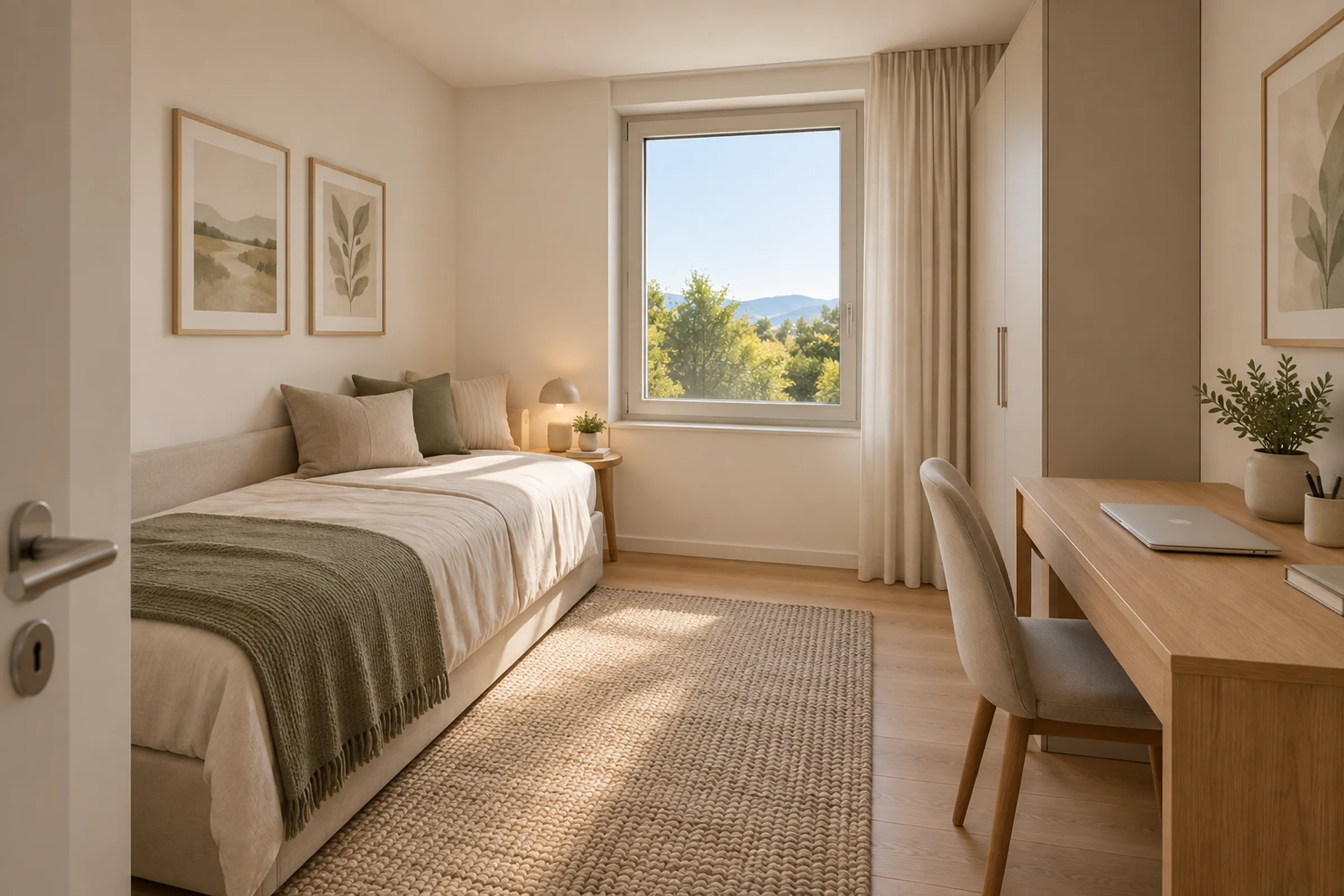 Erstvermietung Talberg-Park: 2.5-Zimmer-Gartenwohnung mit Sitzplatz (B01, EG) - Bild 3
