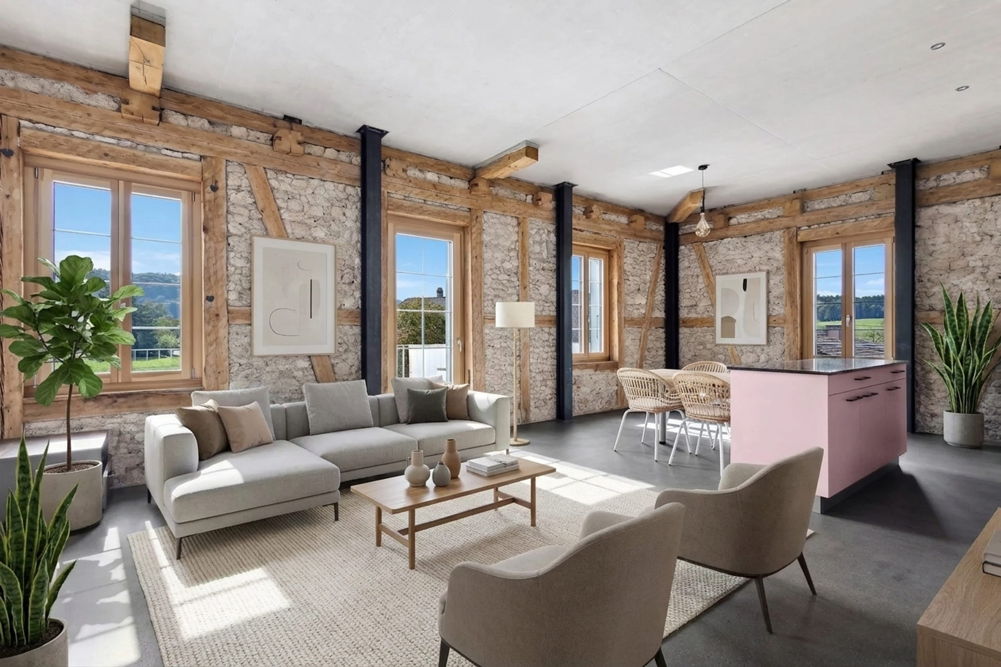 Moderne 3.5-Zi.-Wohnung mit 18 m² Balkon in Bollodingen - Bild 2