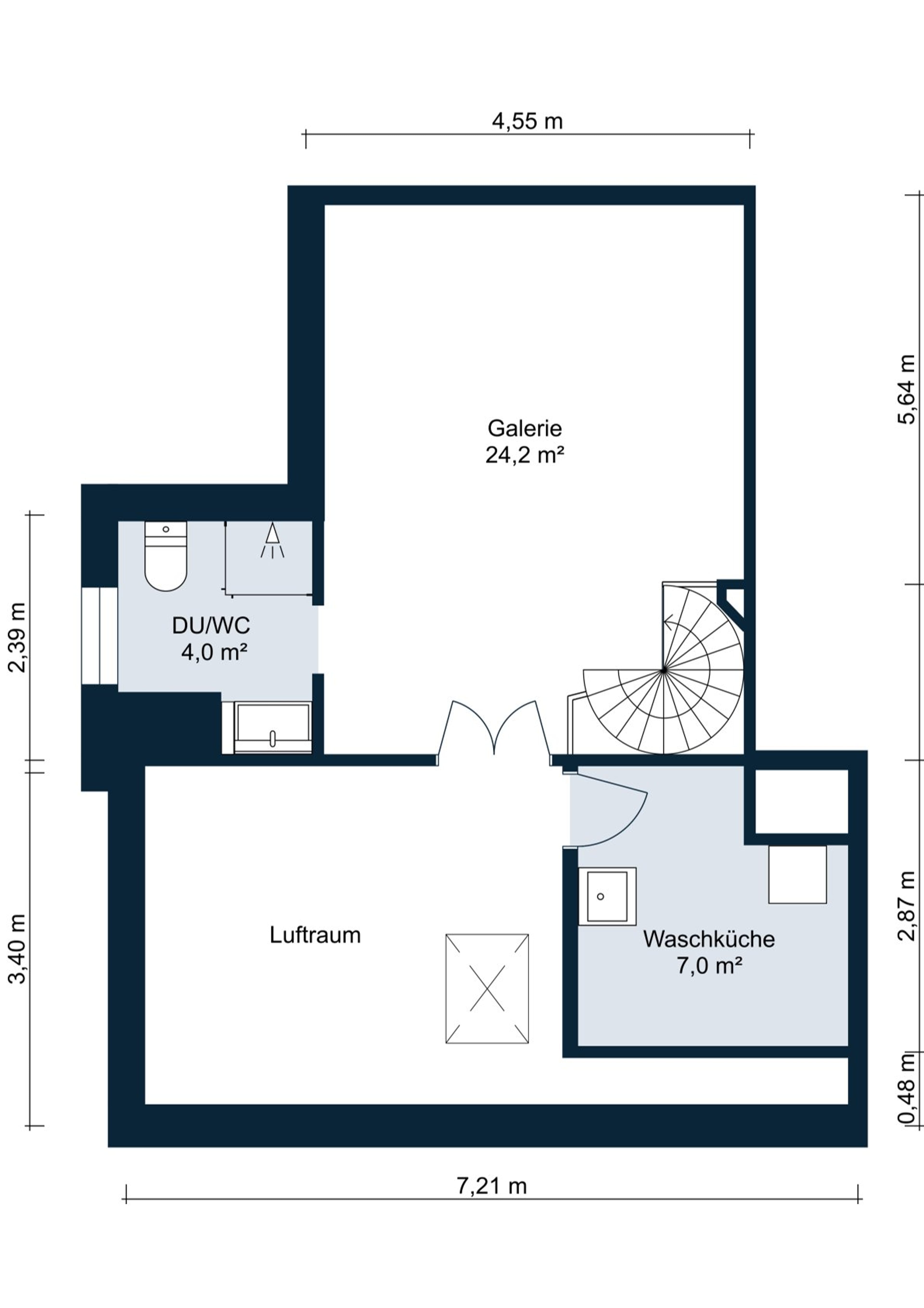 Duplexwohnung mit gemütlichem Cheminée & eigener Waschmaschine - 20