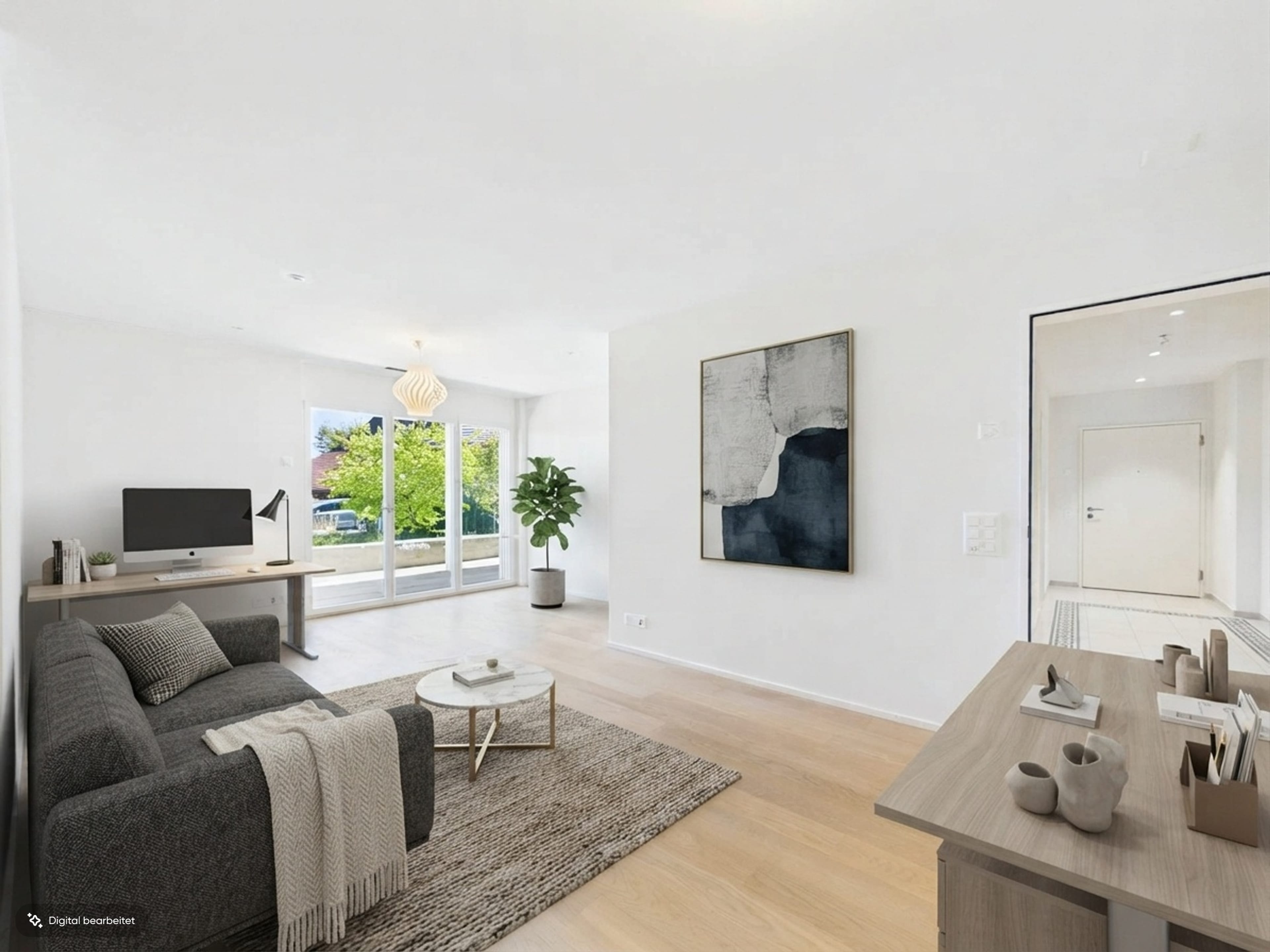 Lichtvolle 5.5-Zimmer-Maisonette mit Terrasse in Maur mieten - 5