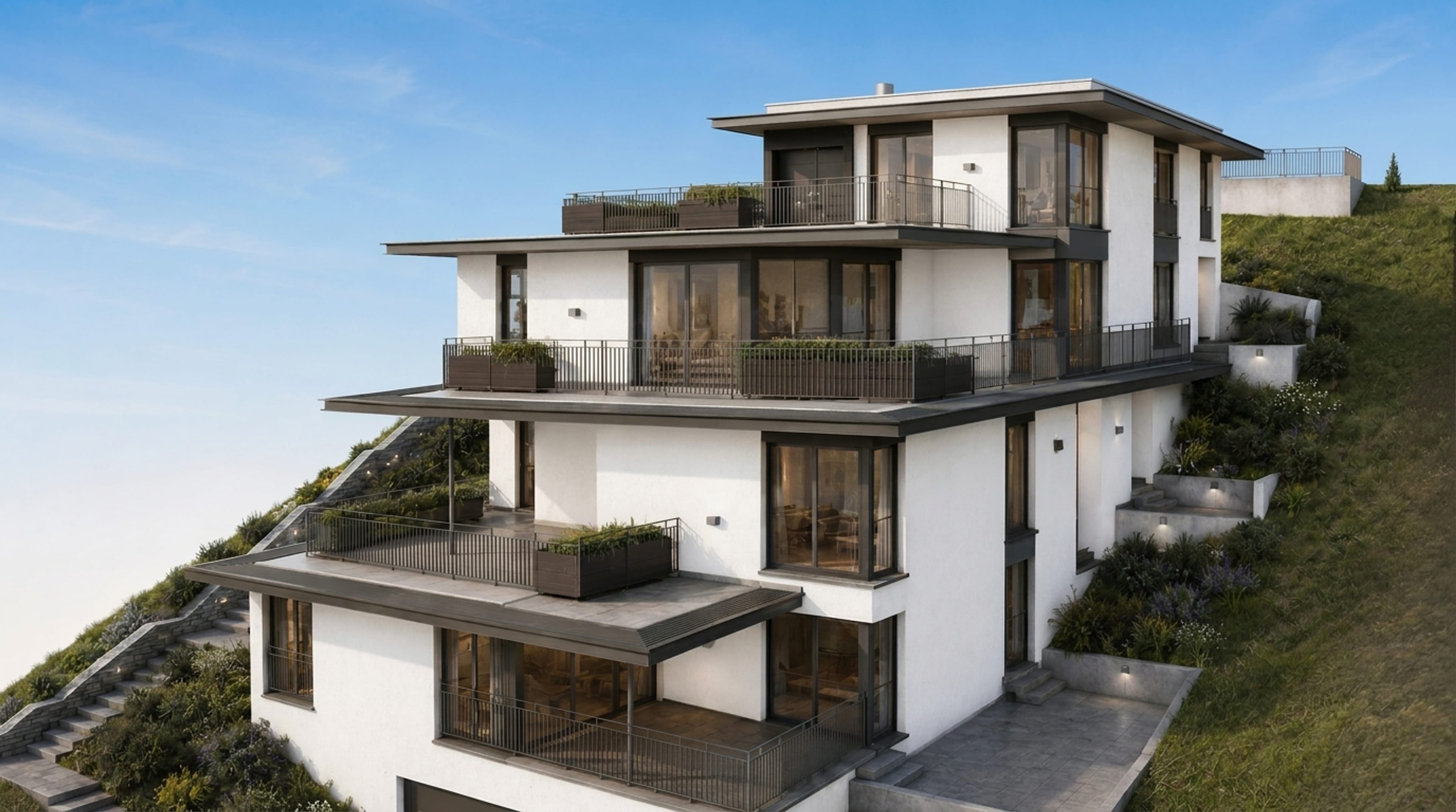 Premium-Terrassenwohnung in Beringen: 143 m², 80 m² Terrasse, Erstbezug - 9