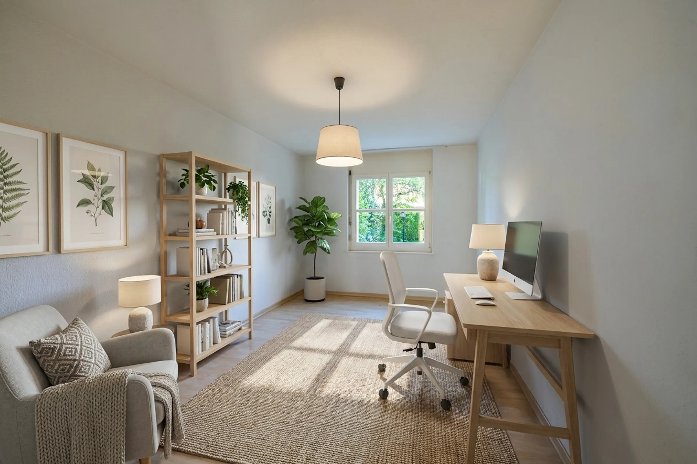 Attraktive Gartenwohnung mit Cheminée und privatem Gartenanteil - 10