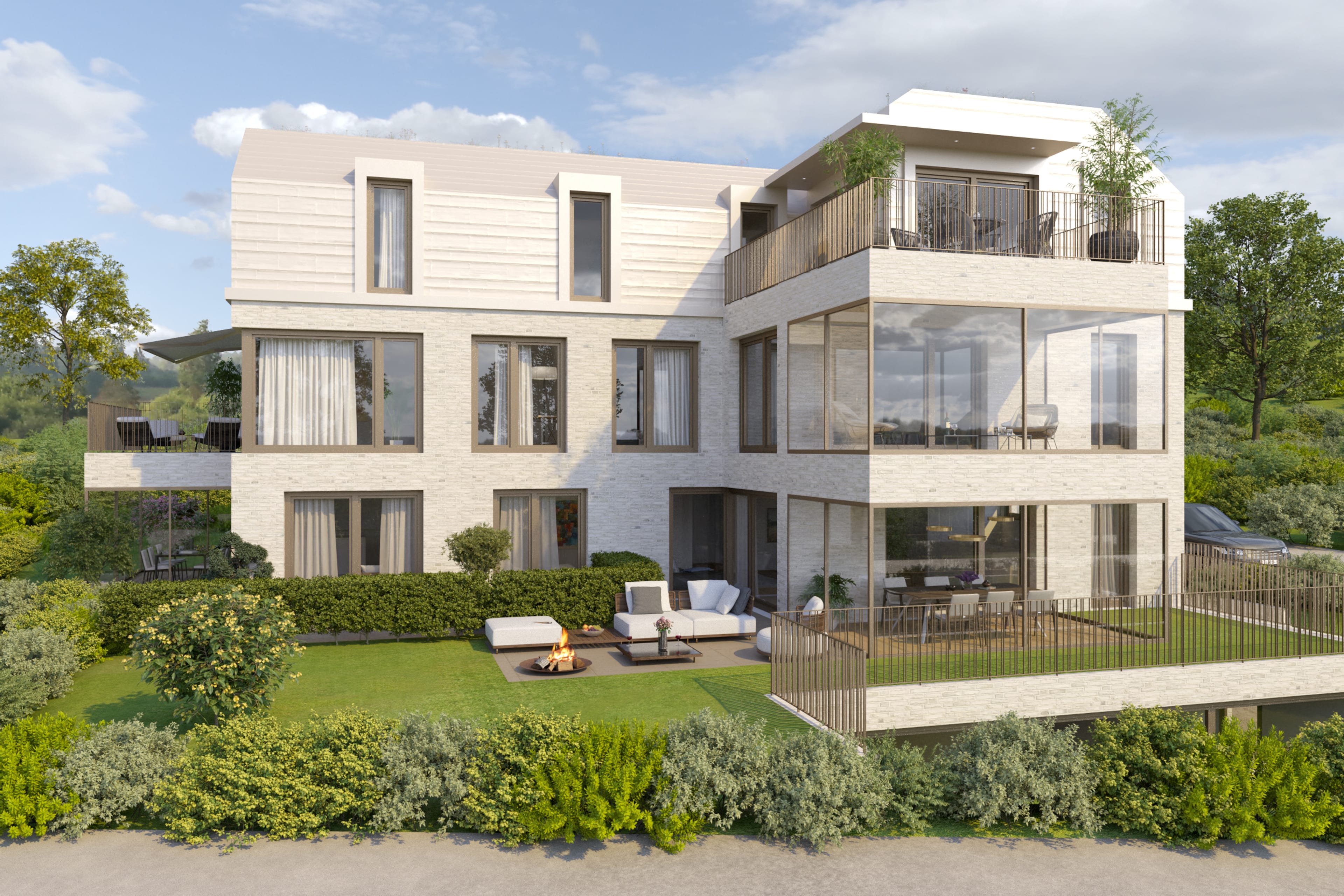 Exklusive 3.5-Zimmer-Attikawohnung mit Dachterrasse, Biel-Benken - 4