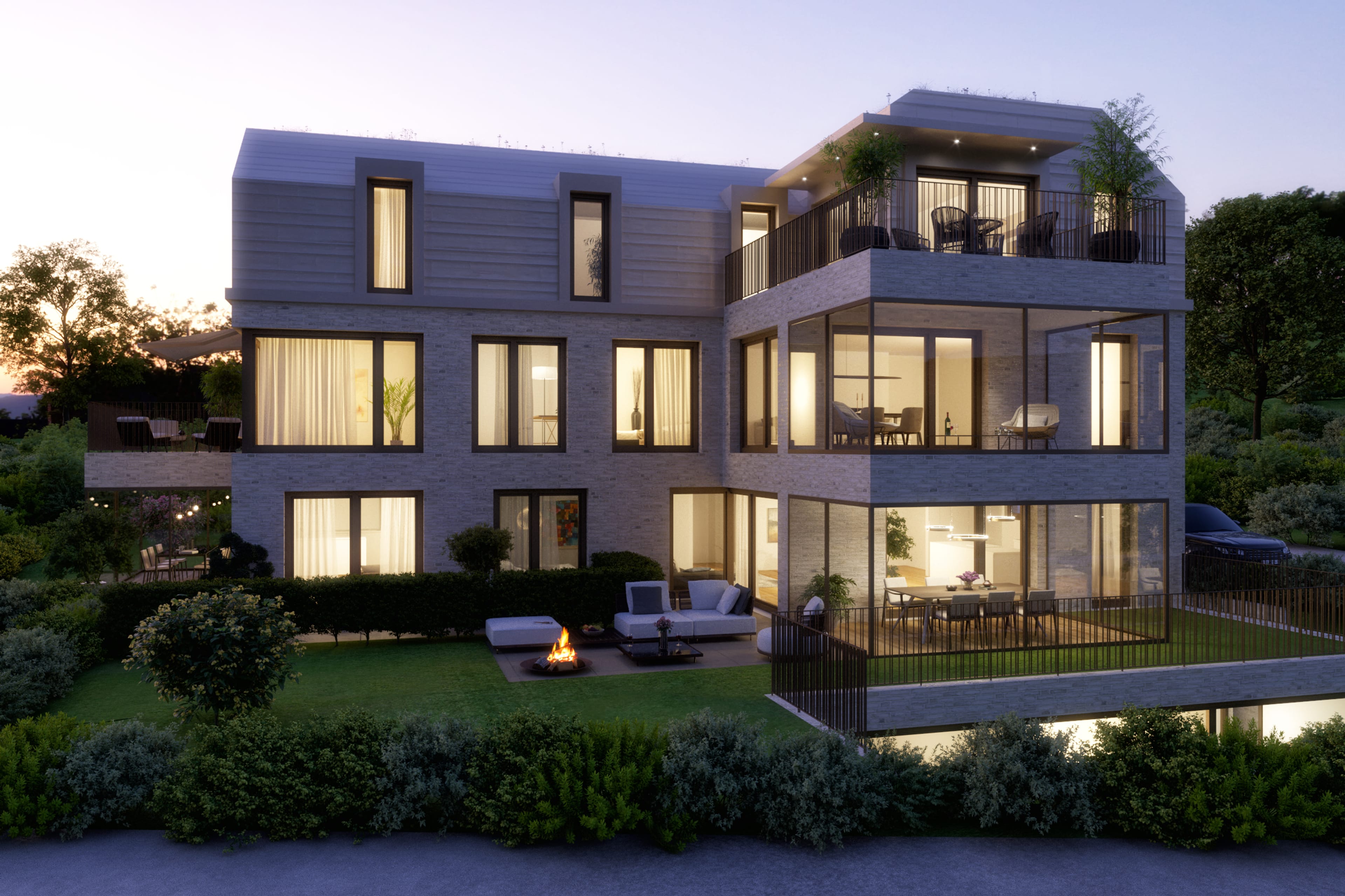 Exklusive 3.5-Zimmer-Attikawohnung mit Dachterrasse, Biel-Benken - 5