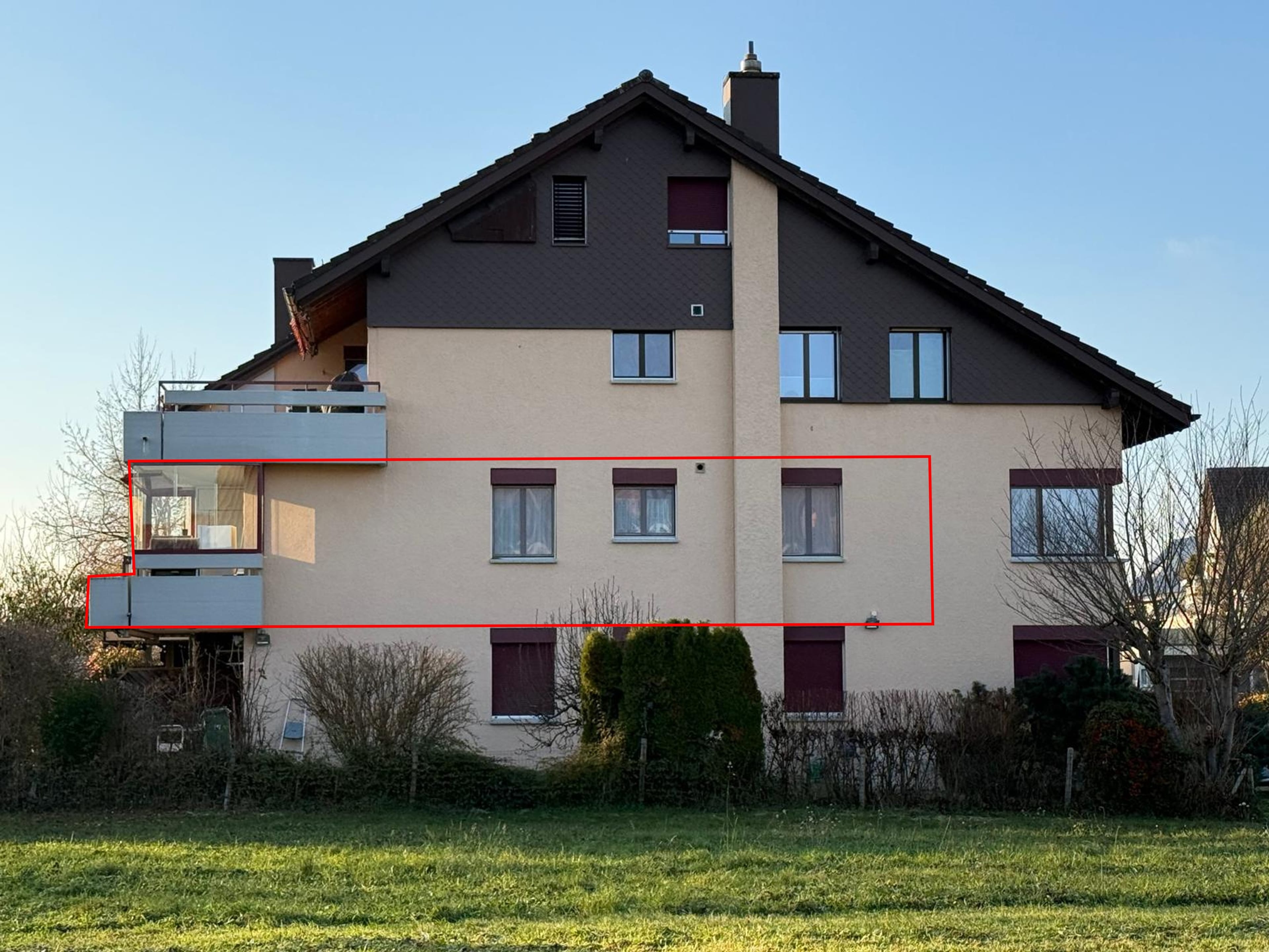Helle 4.5-Zimmerwohnung mit Balkon und Aussicht in Schöfflisdorf - 12