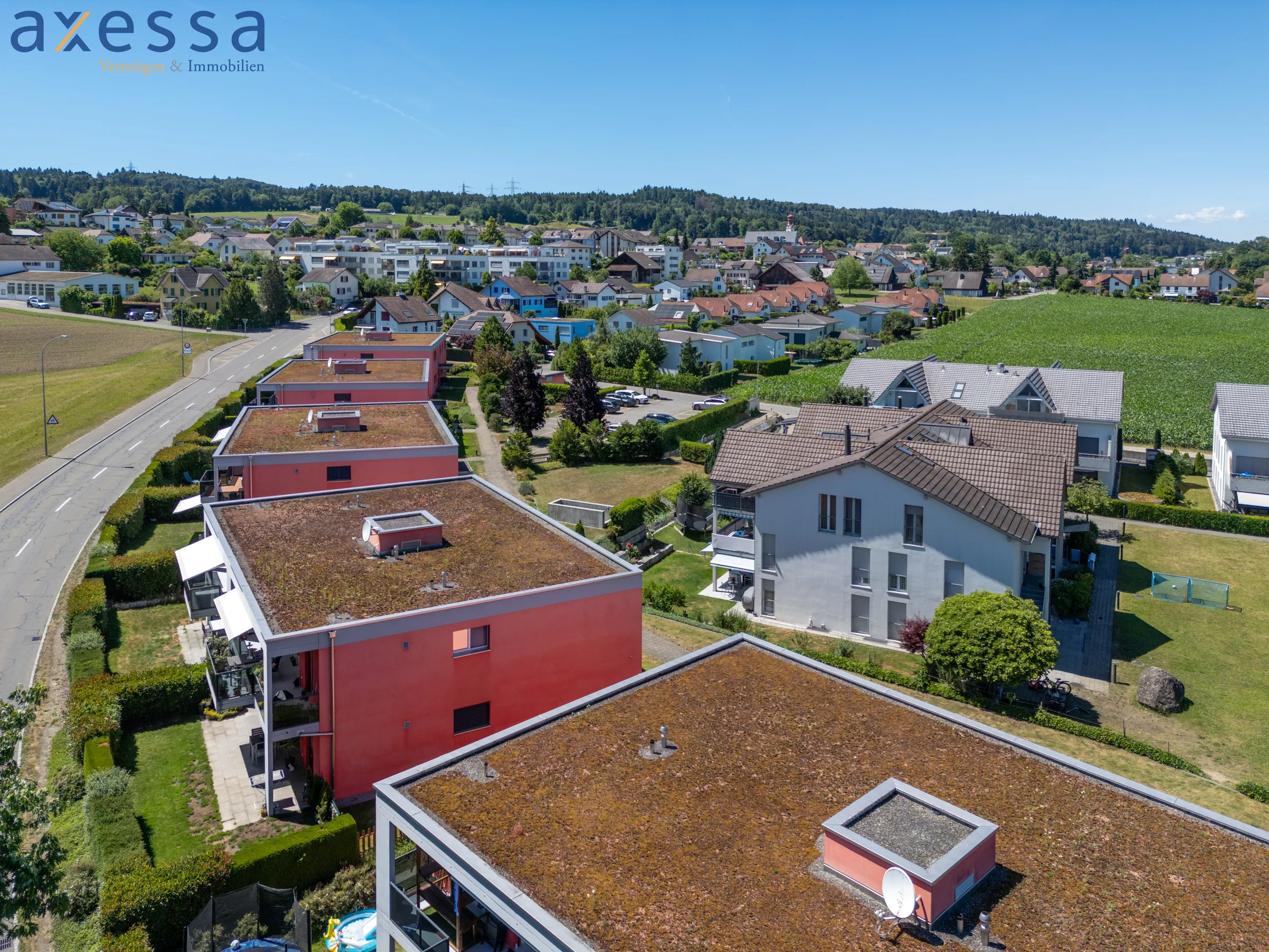 Sonnige 3.5 Zimmerwohnung im Obergeschoss mit Südbalkon in Fischbach-Göslikon - 8