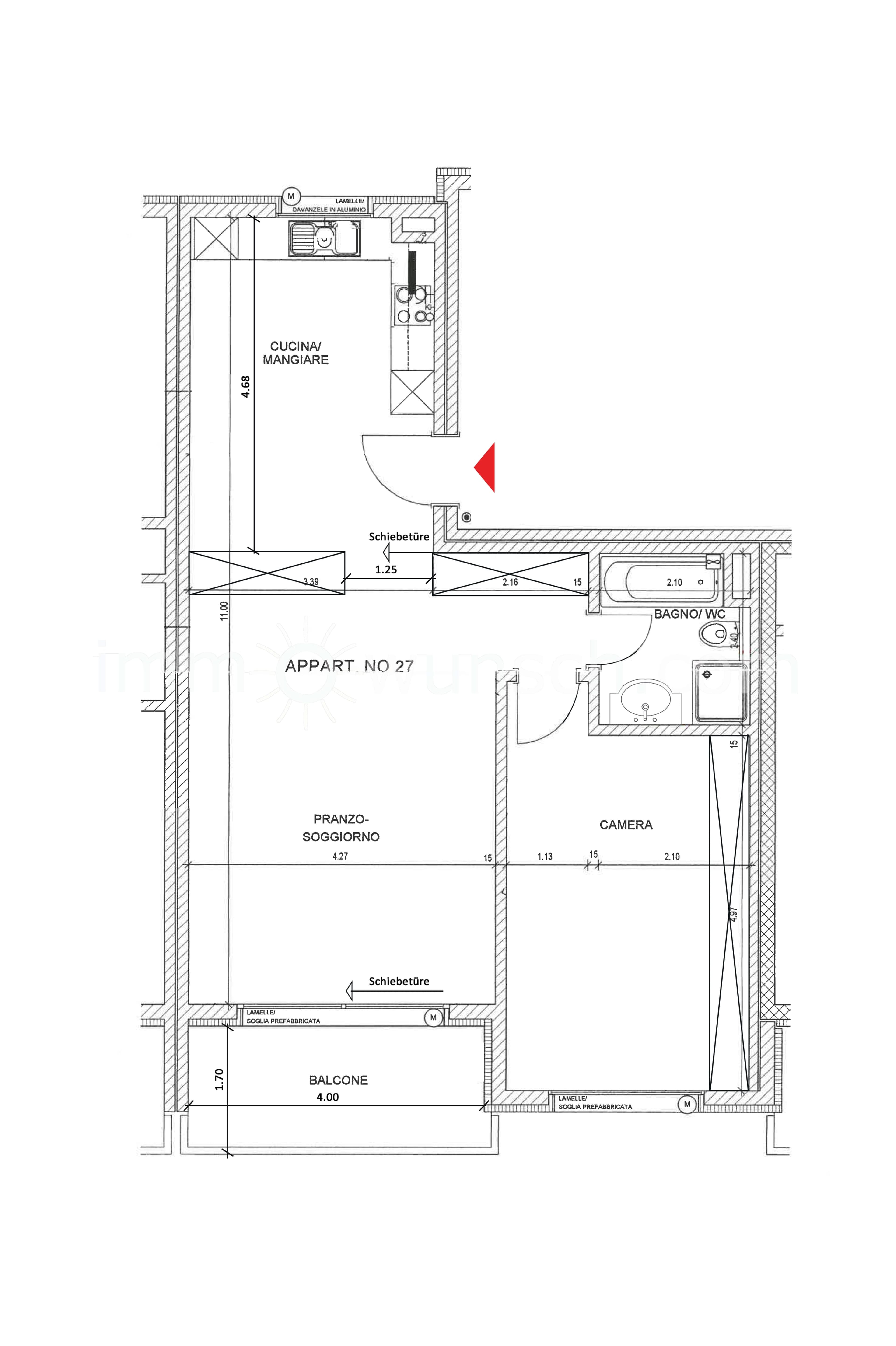Charmante 2 ½ Zi. Eigentumswg., mit 2. Wohnsitzbewilligung - Bild 2