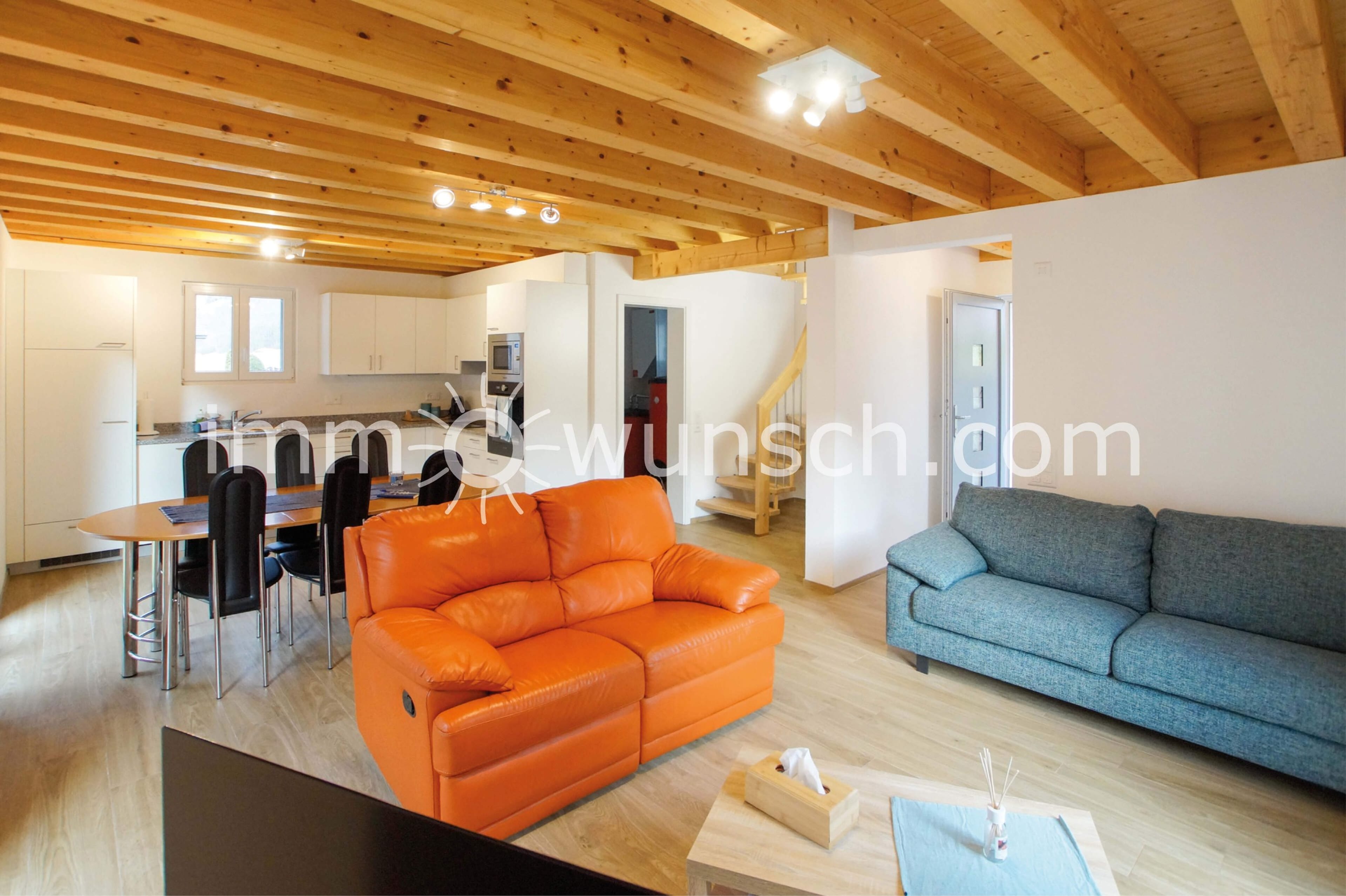 Chalet «Mezzo» in Selma: modern, hell, mit Gartenbereich und Parkplatz - Bild 5