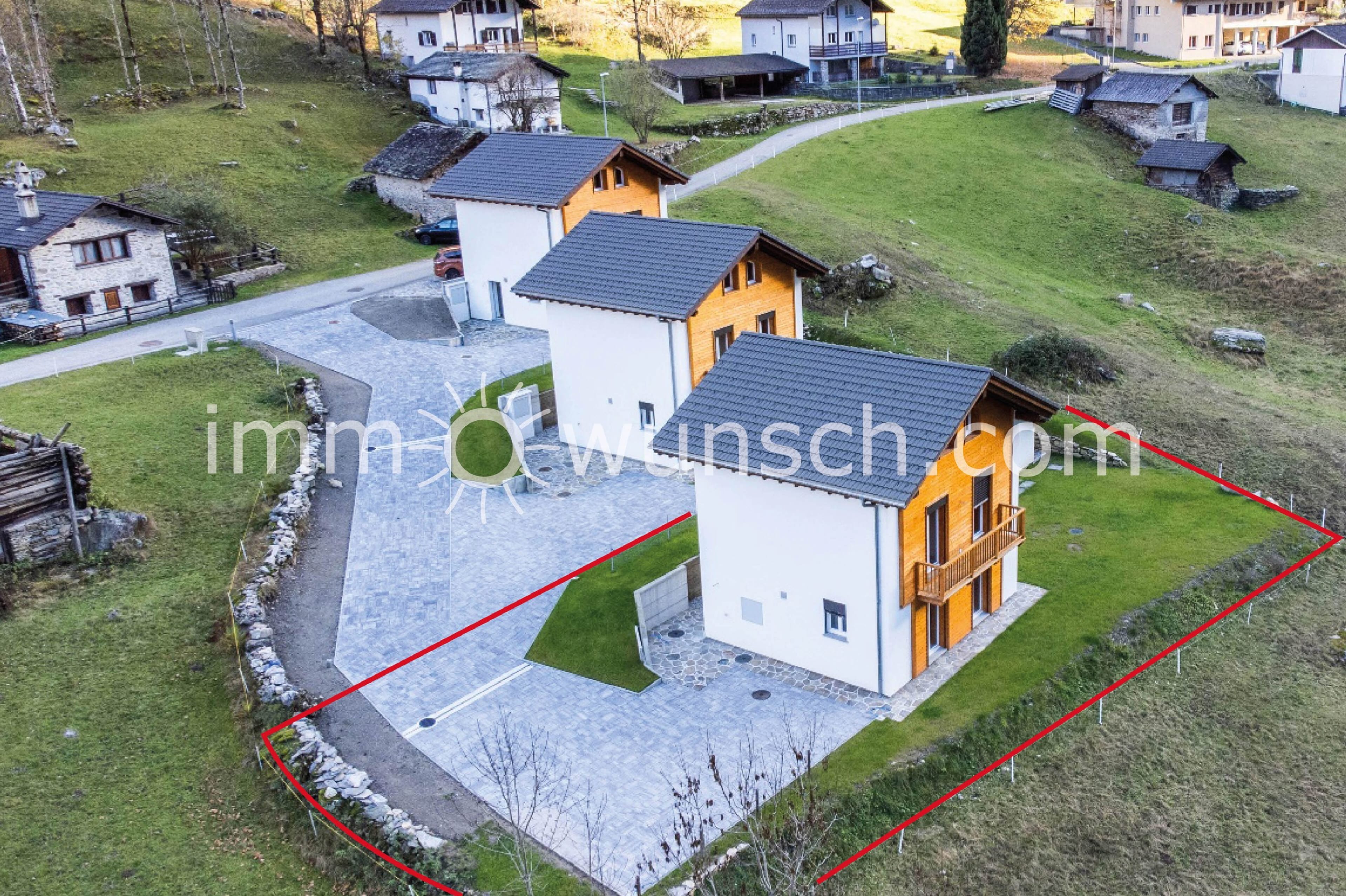 Chalet «Valle» in Selma: modern, hell, mit Gartenbereich und Parkplatz - Bild 1