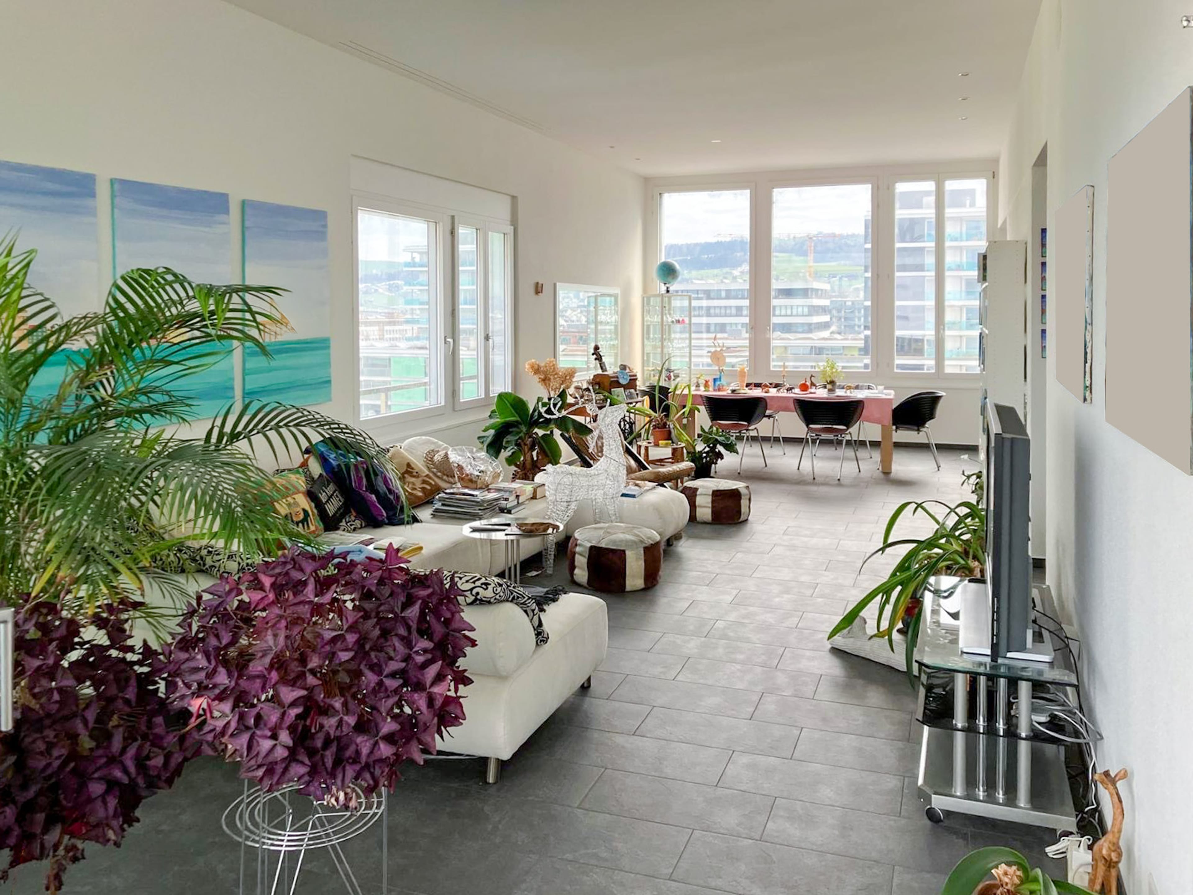 Exklusive 6 ½ Zi. Attika-Maisonette Eigentumswohnung, zentral gelegen, mit Wintergarten, grosser Terrasse, See- und Bergsicht - 5
