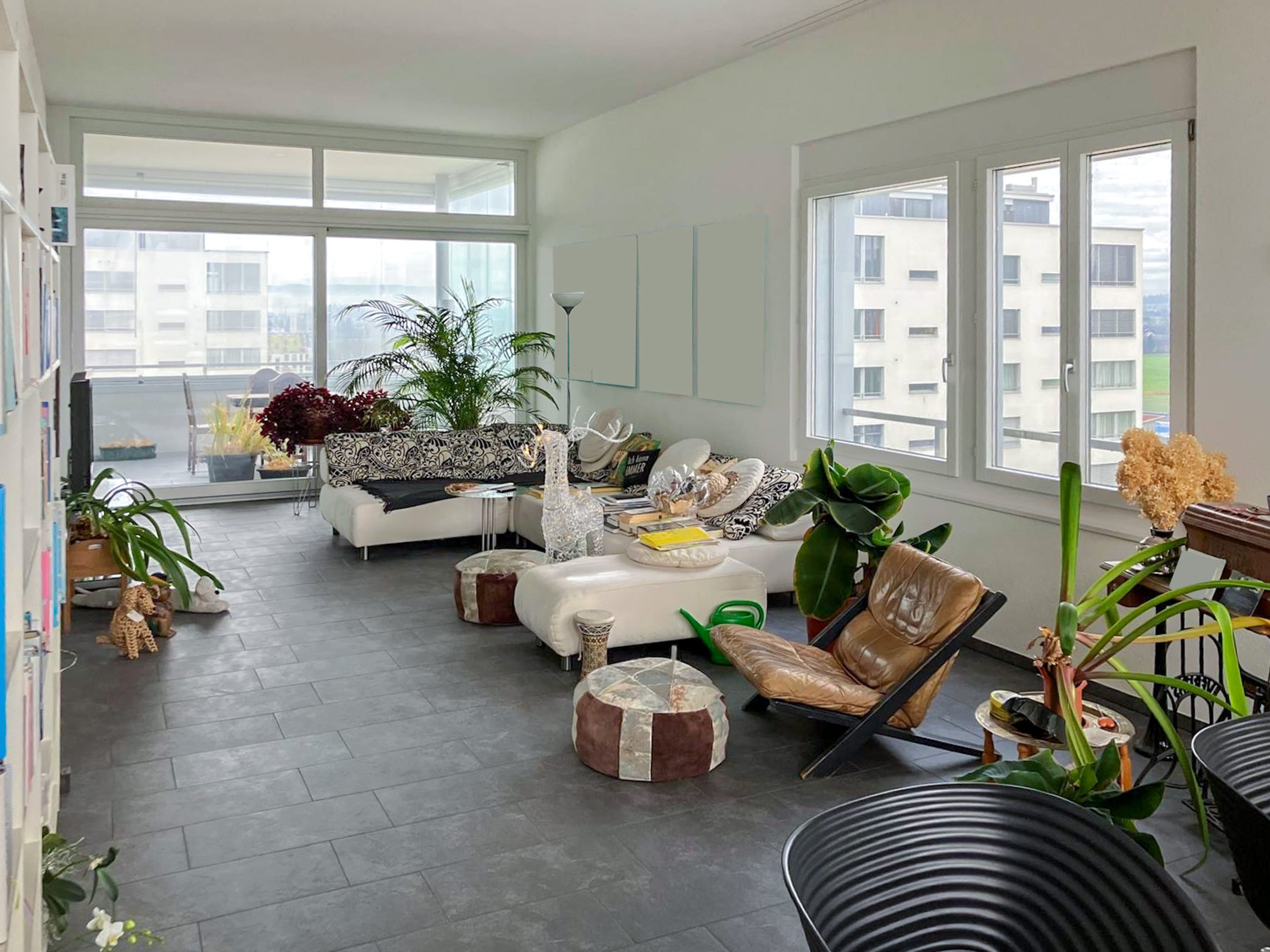 Exklusive 6 ½ Zi. Attika-Maisonette Eigentumswohnung, zentral gelegen, mit Wintergarten, grosser Terrasse, See- und Bergsicht - 4