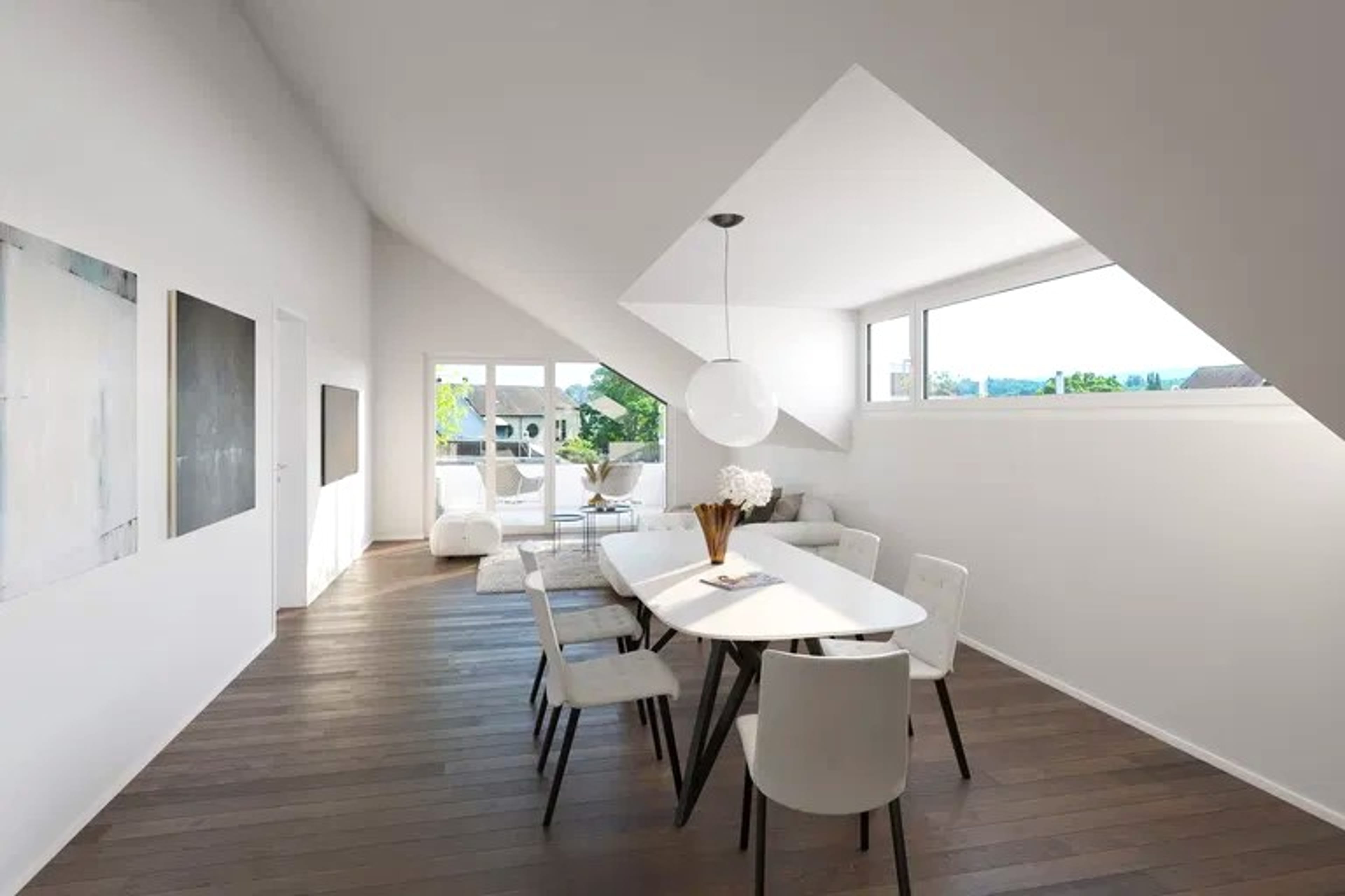 3.5-Zi-Dachwohnung mit Balkon, hochwertig ausgebaut, Allschwil