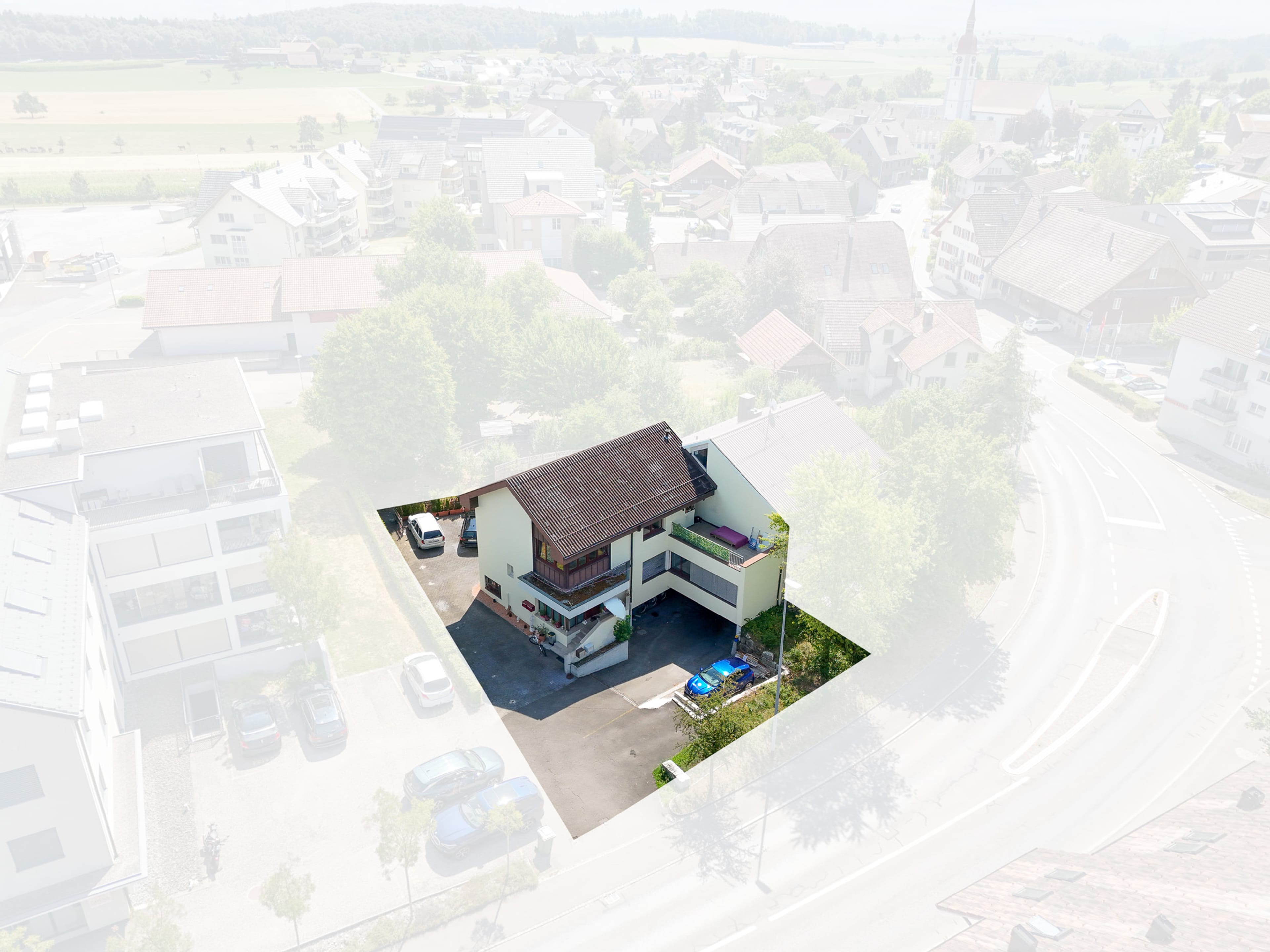 Doppeleinfamilienhaus mit 2 Wohnungen in Auw kaufen - 11