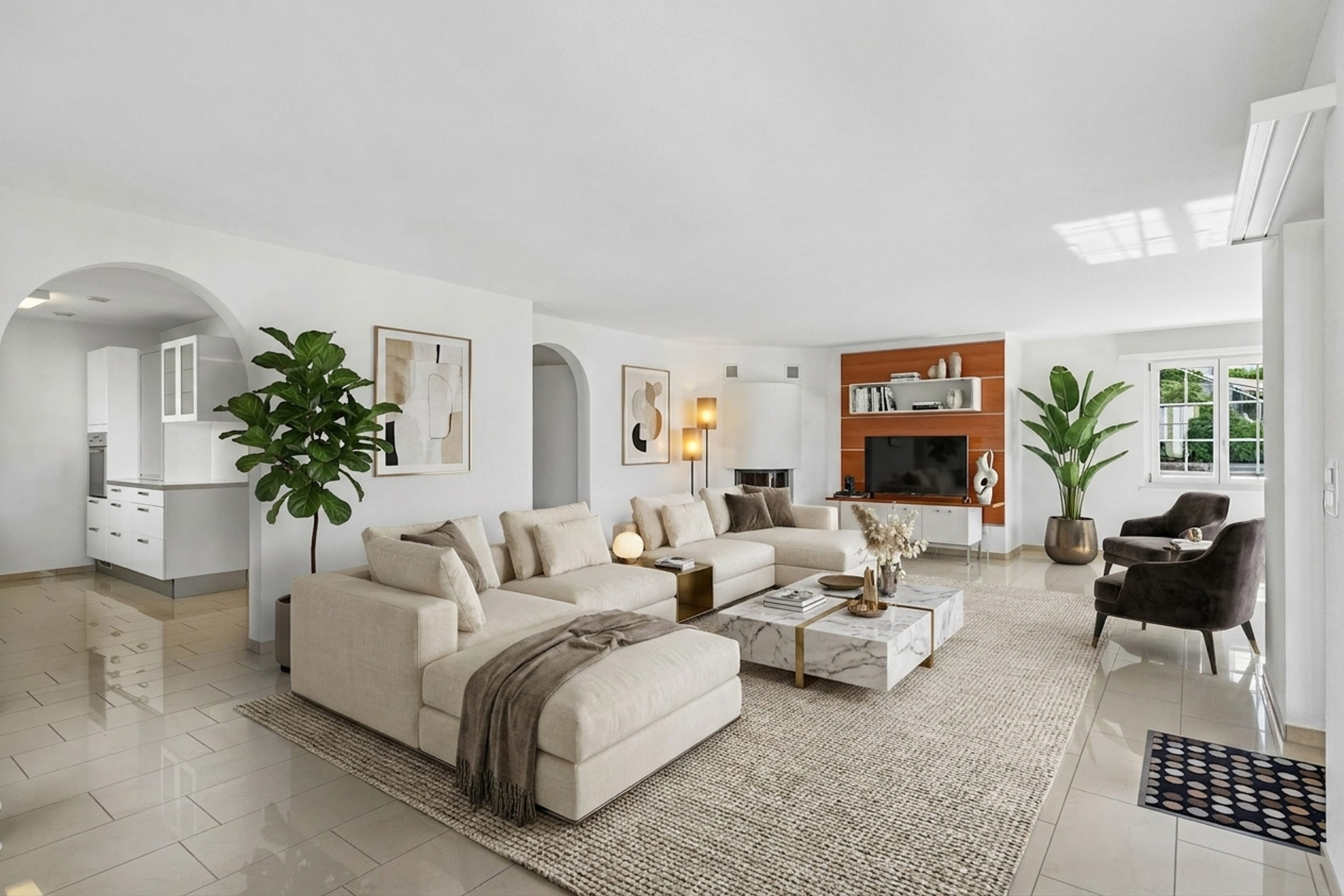 Exklusive Landhausvilla mit Türmli an sonniger Südwesthanglage, nur 30 Minuten bis Zürich HB - Bild 4