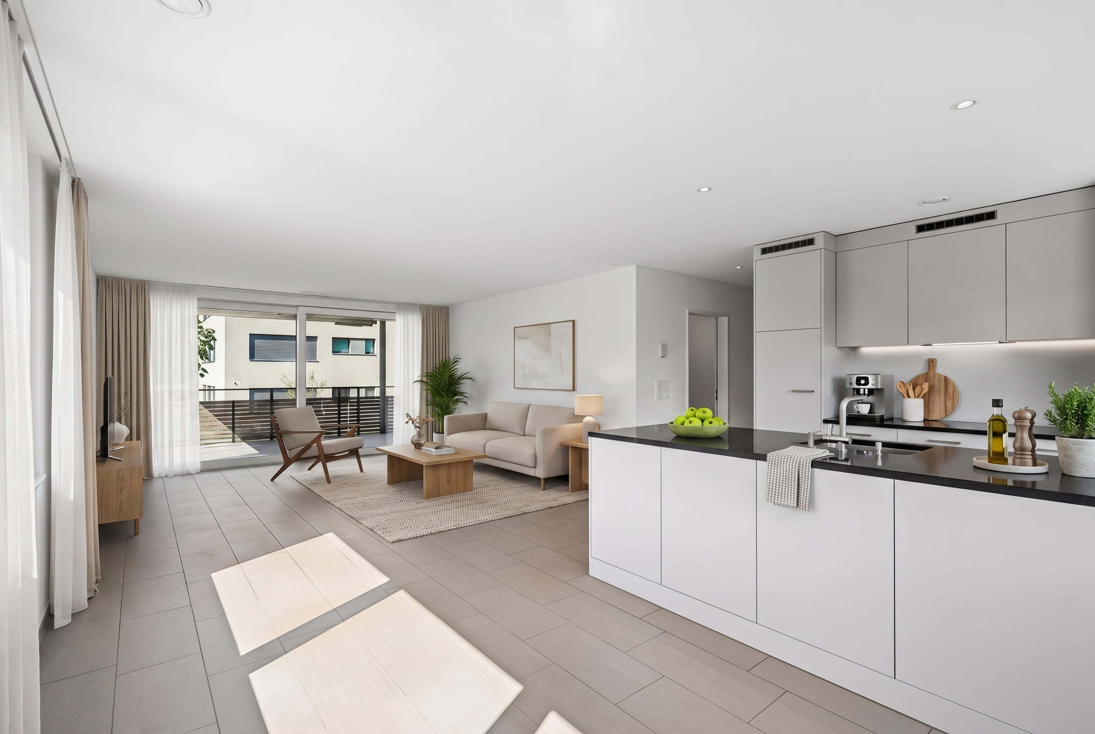 4.5-Zimmer-Wohnung mit Balkon in Birr kaufen - Bild 1