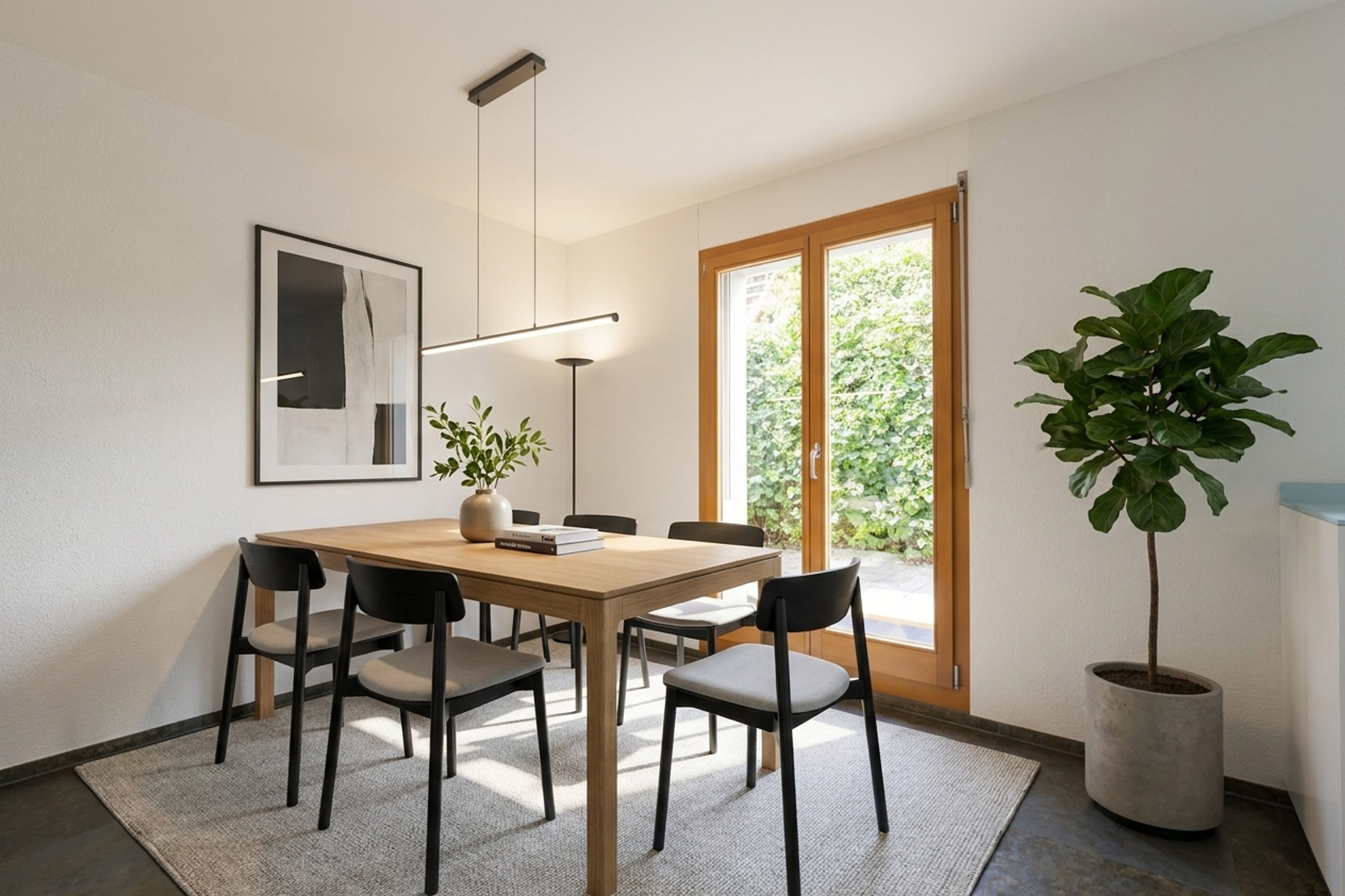 5.5-Zimmer-Reihenhaus mit Aussensitzplätzen, zwei Balkonen und einem Einstellhallenplatz - 5