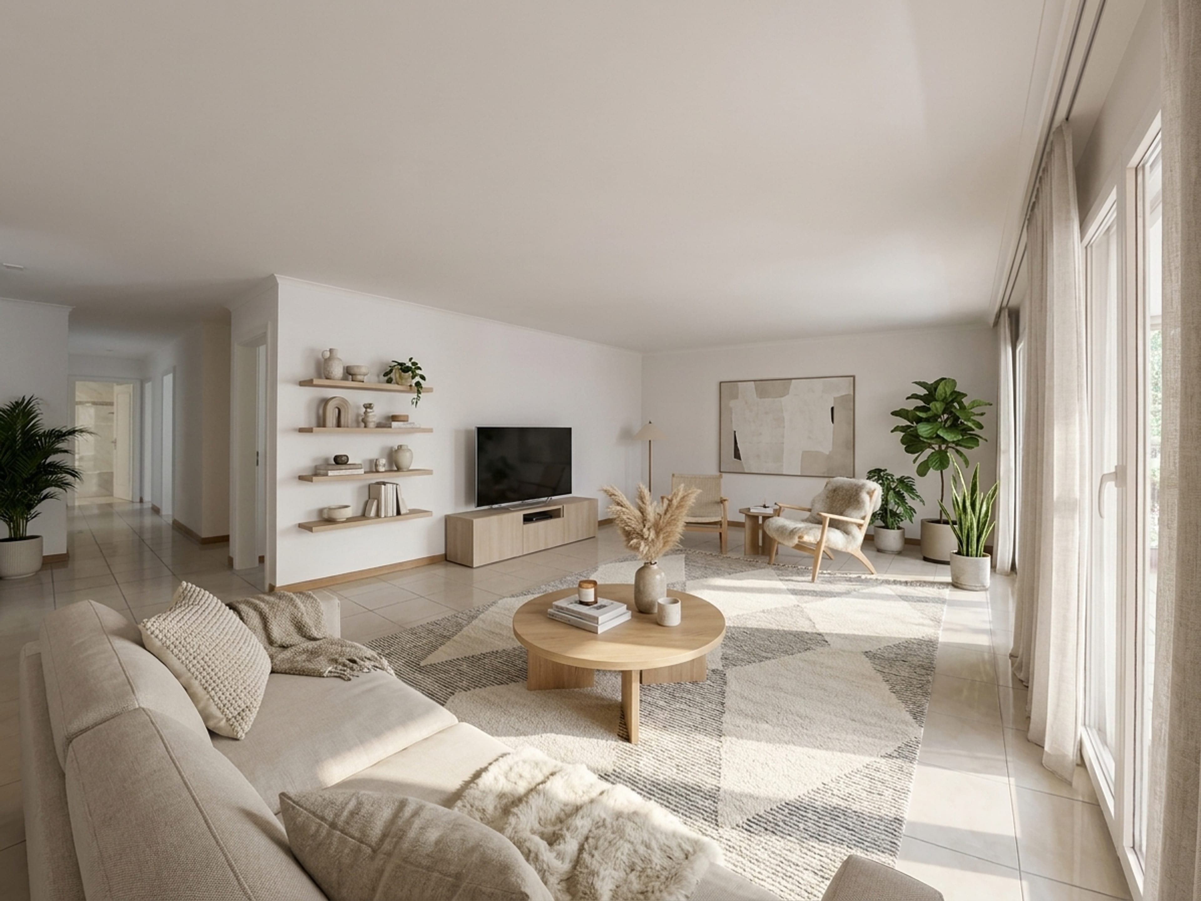 Helle 4.5-Zimmer-Wohnung mit 3 Balkonen, seenah in Locarno - Bild 1