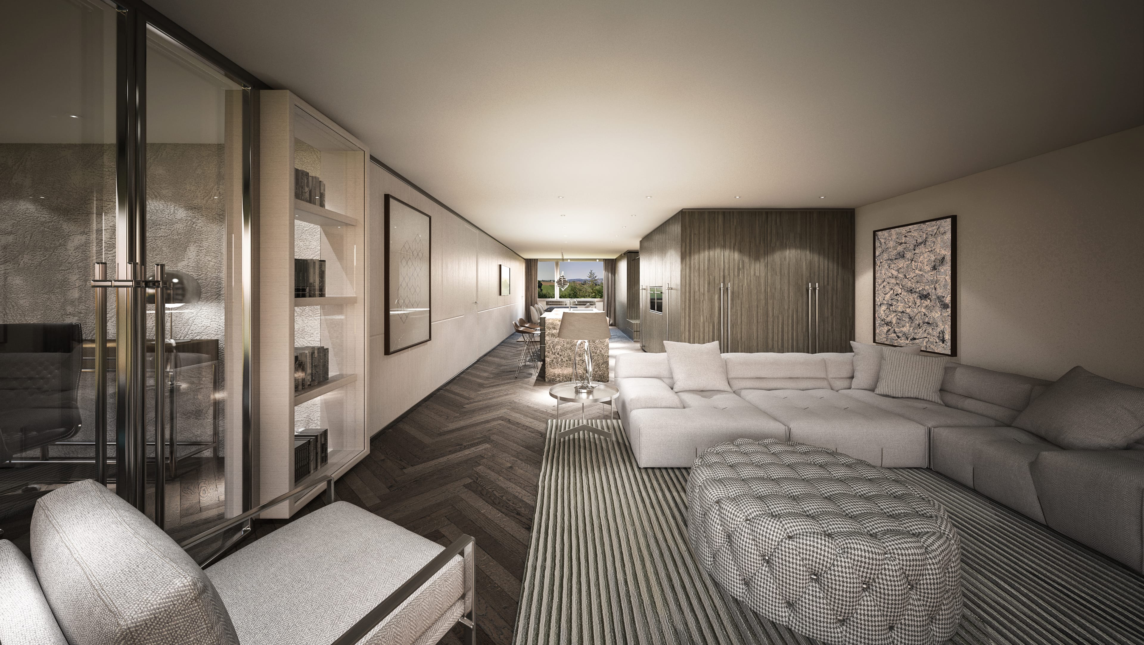 5.5-Zimmer-Maisonette mit Hauscharakter an privilegierter Sonnenlage - Bild 4