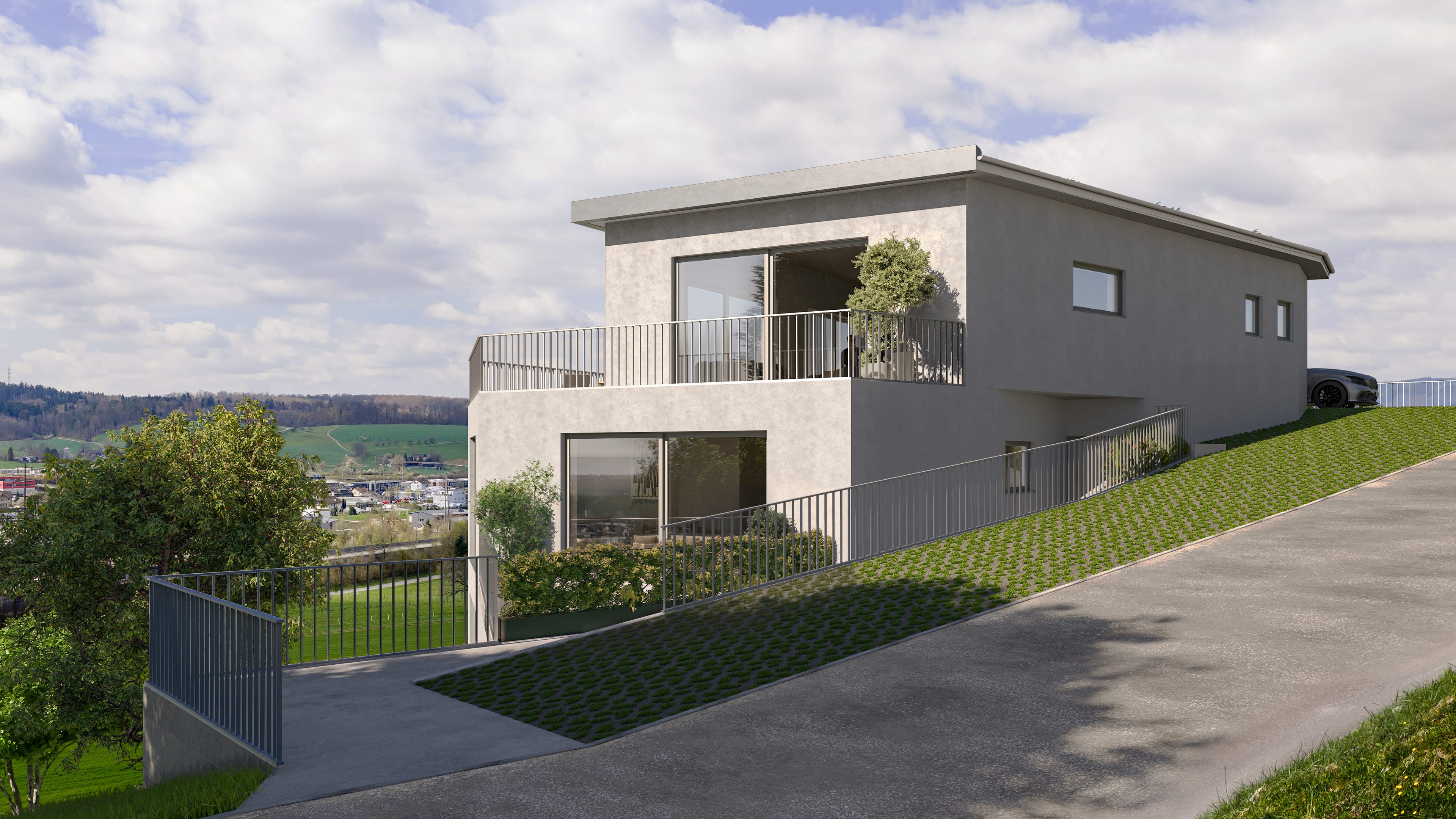 3.5-Zimmer-Attika-Maisonette-Wohnung mit Weitsicht in Frick kaufen - Bild 2