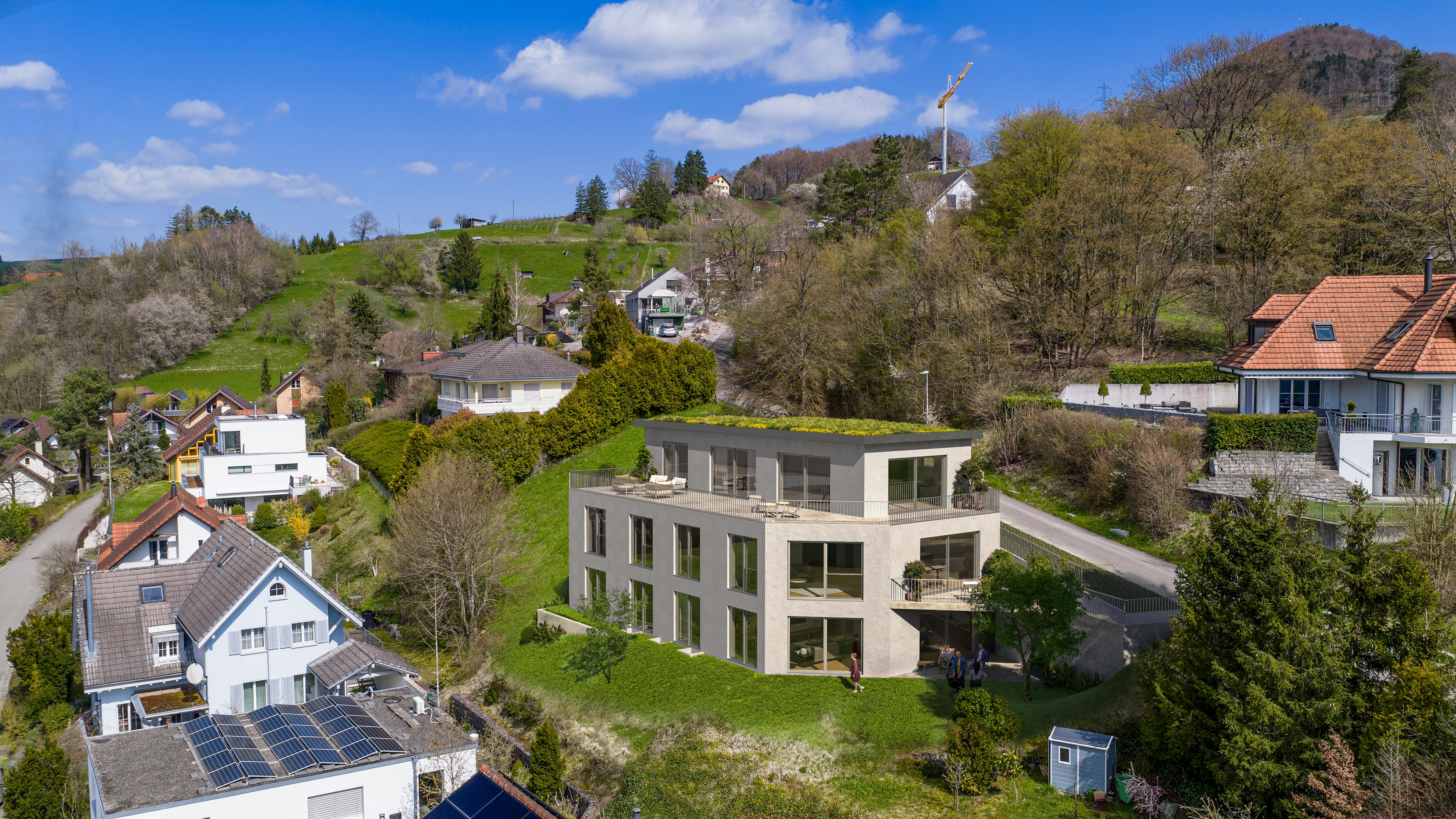 3.5-Zimmer-Attika-Maisonette-Wohnung mit Weitsicht in Frick kaufen