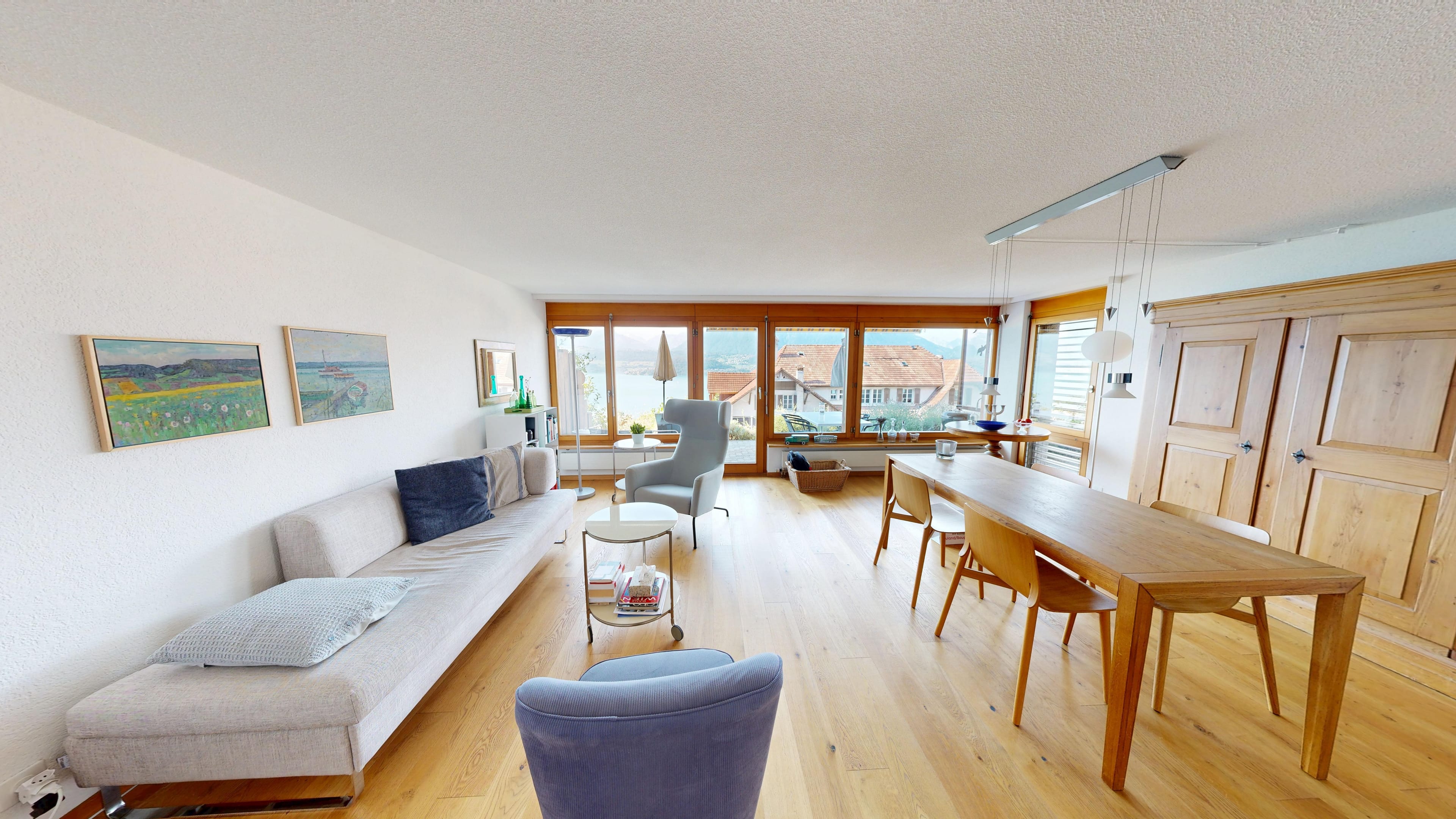 2.5-Zimmer-Wohnung mit Seesicht in Gunten - Bild 3