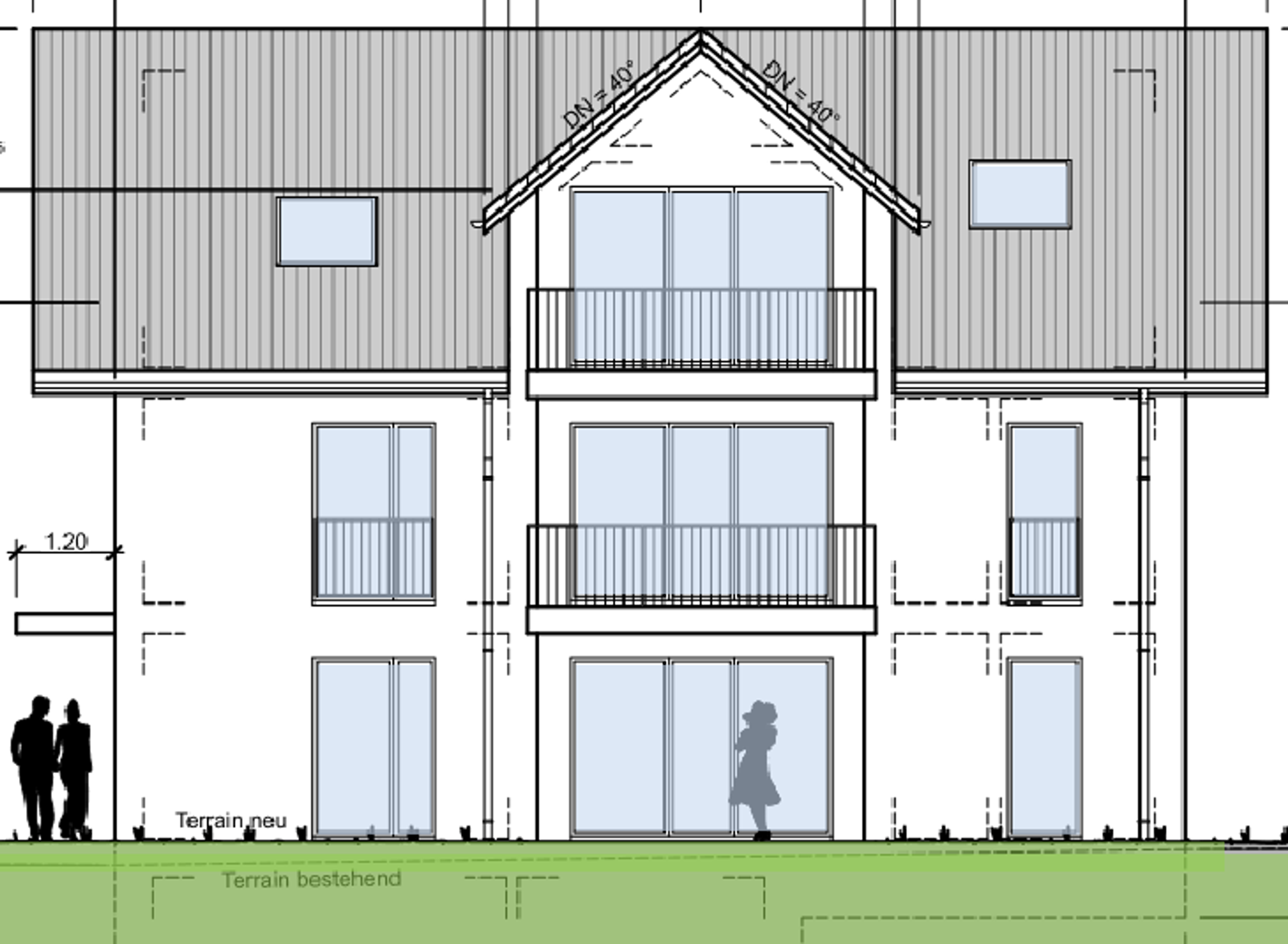3.5-Zimmer-Dachwohnung mit hohen Decken in Wolfwil - Erstbezug mieten - 2