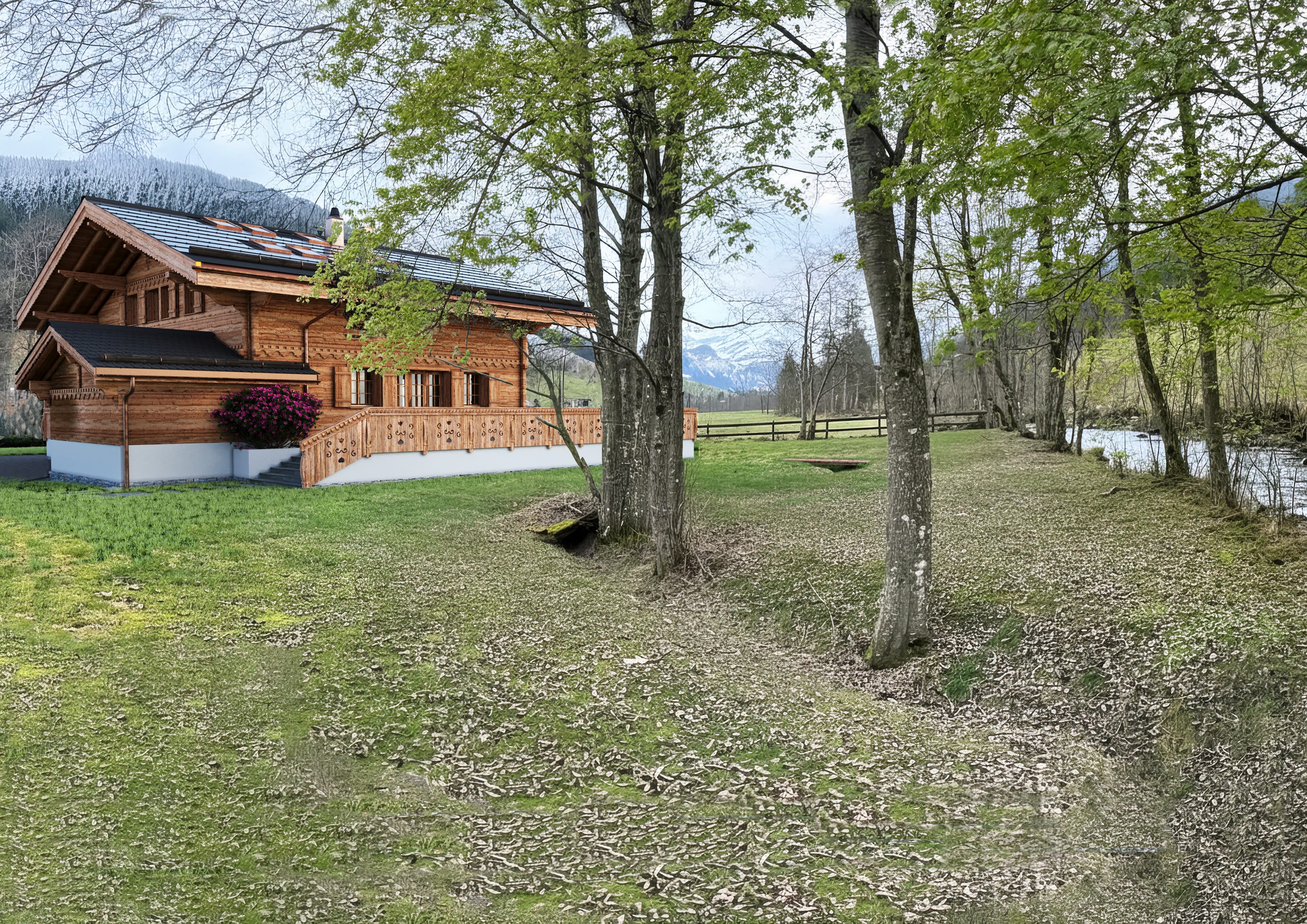 Idyllisches 5½-Zimmer Neubau-Chalet mit Bergsicht - 7