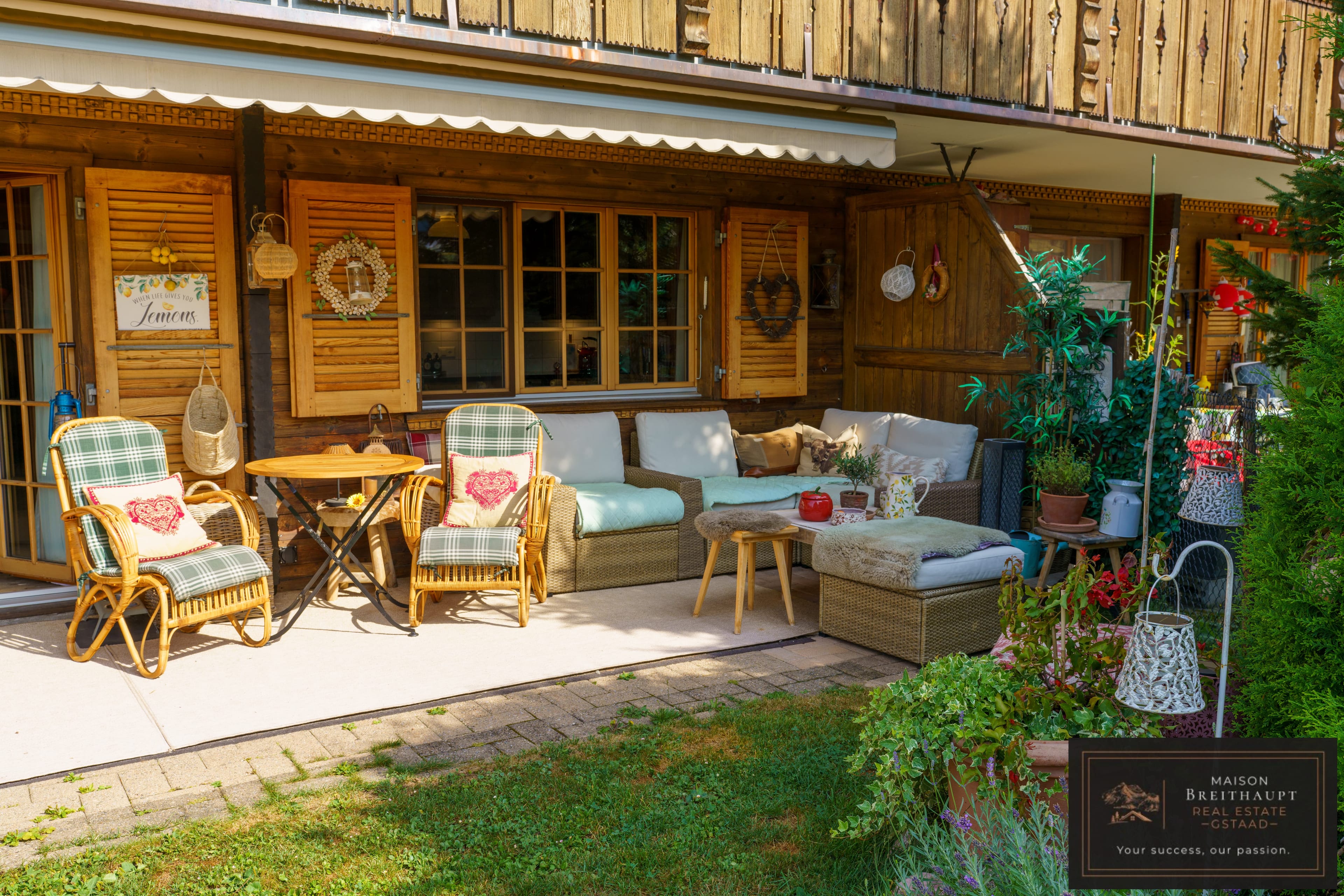Wohnliche 3½ Zimmerwohnung mit lauschigem Sitzplatz und Garten - 22