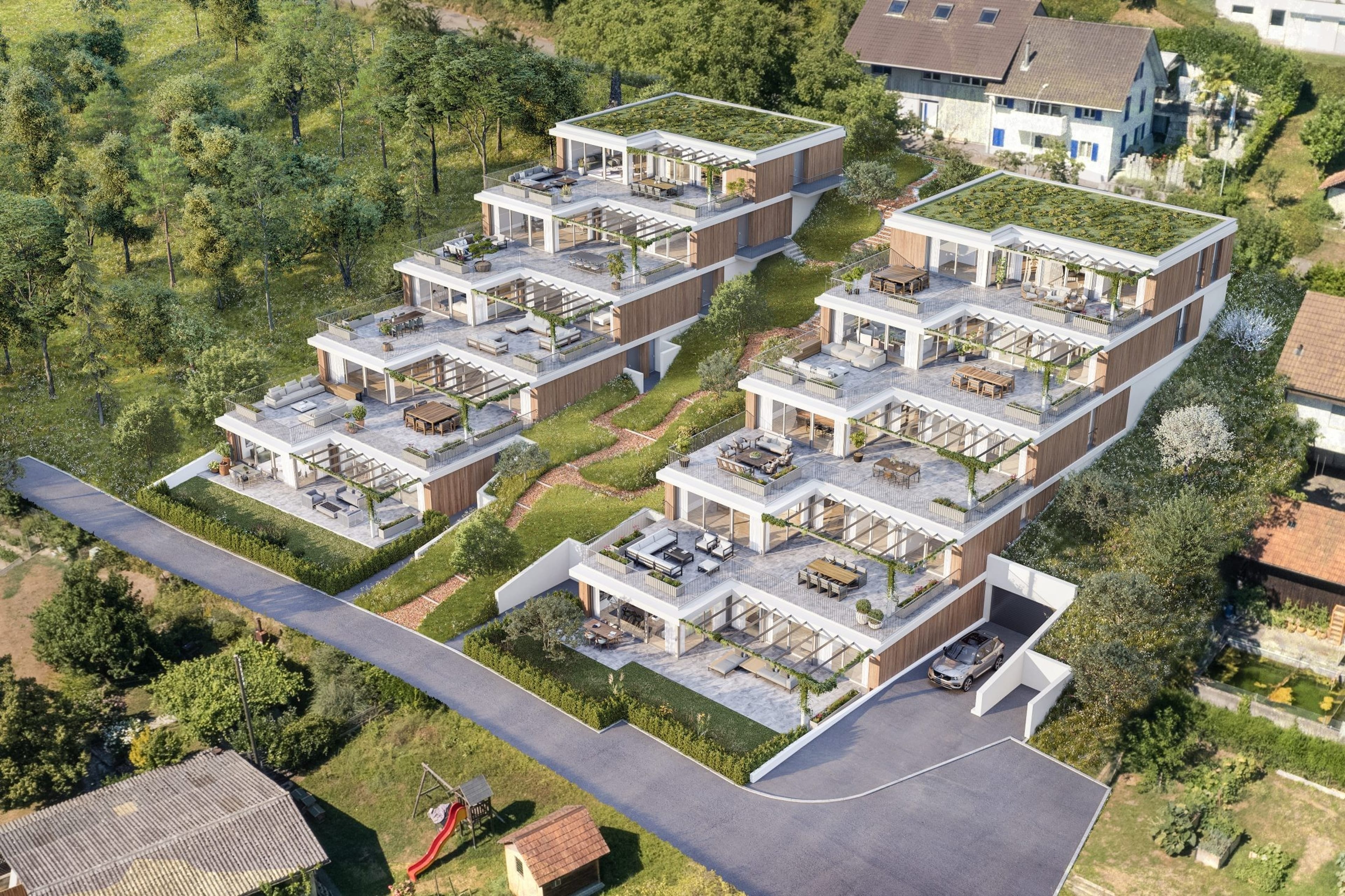 3.5-Zimmer-Terrassenhaus mit Weitsicht in Seengen kaufen - Bild 2